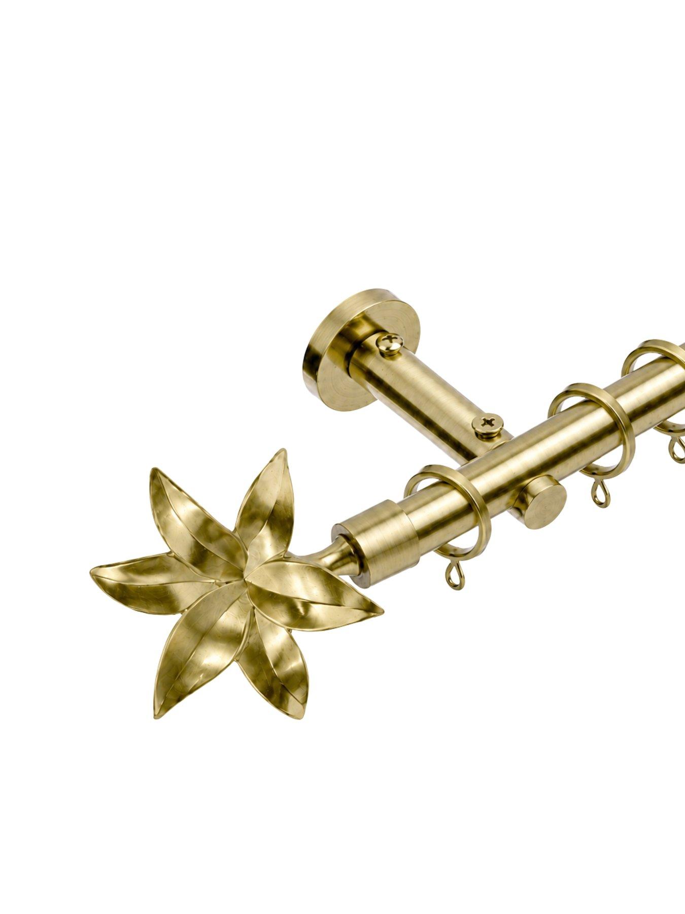 Image 1 of 7 of The Very Collection Palm Finial 19mm Premium Pole Set 120-210cm