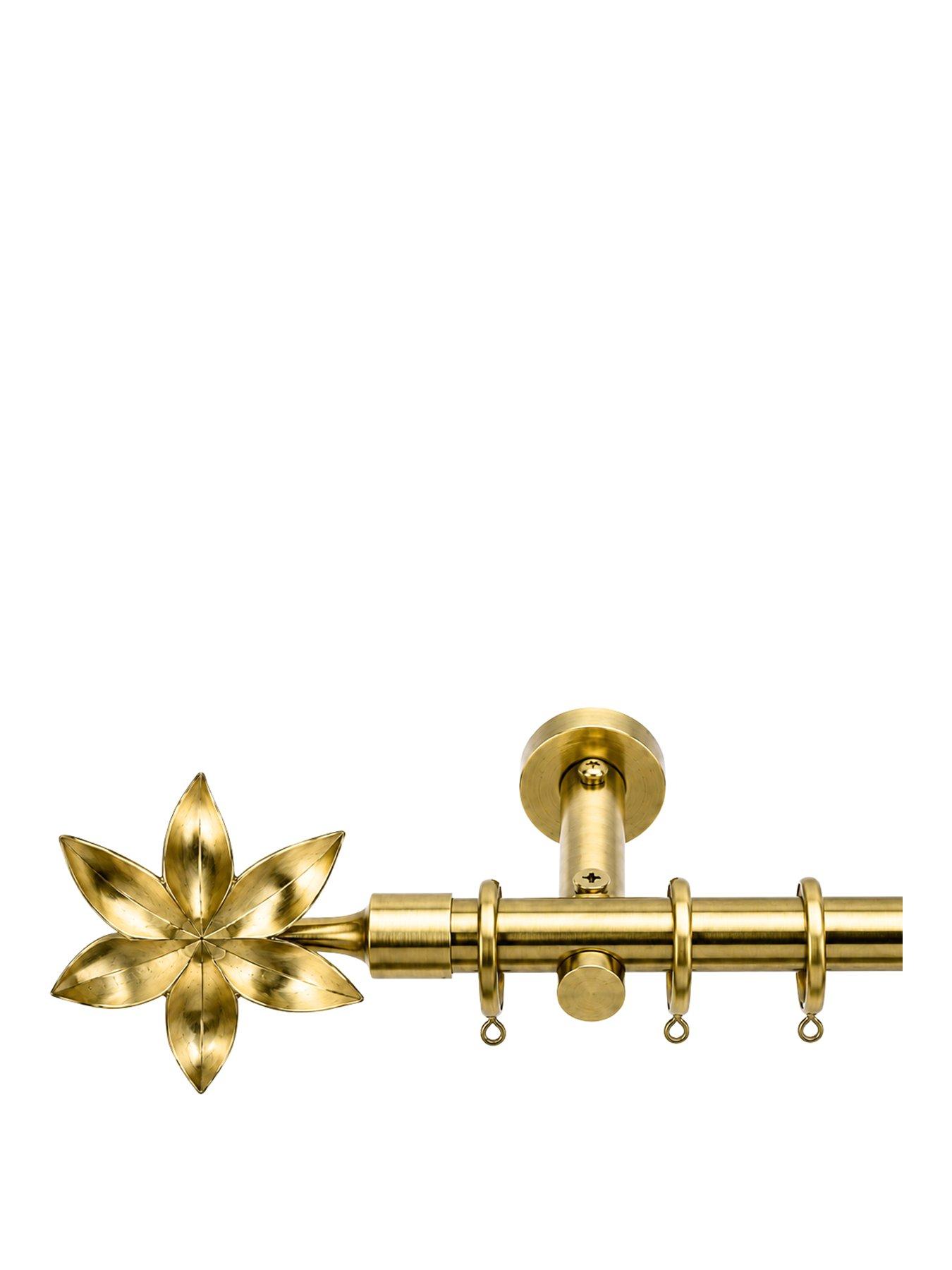 Image 2 of 7 of The Very Collection Palm Finial 19mm Premium Pole Set 120-210cm