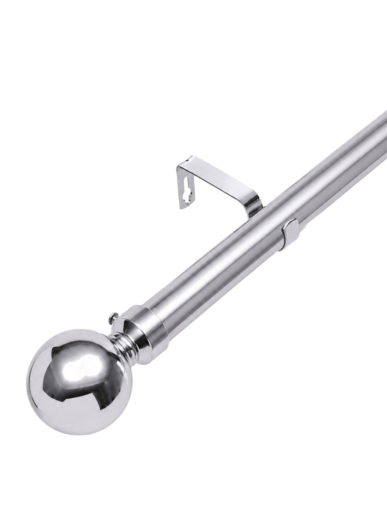 The Very Collection 28mm Eyelet Ball Finial Pole 120-320cm