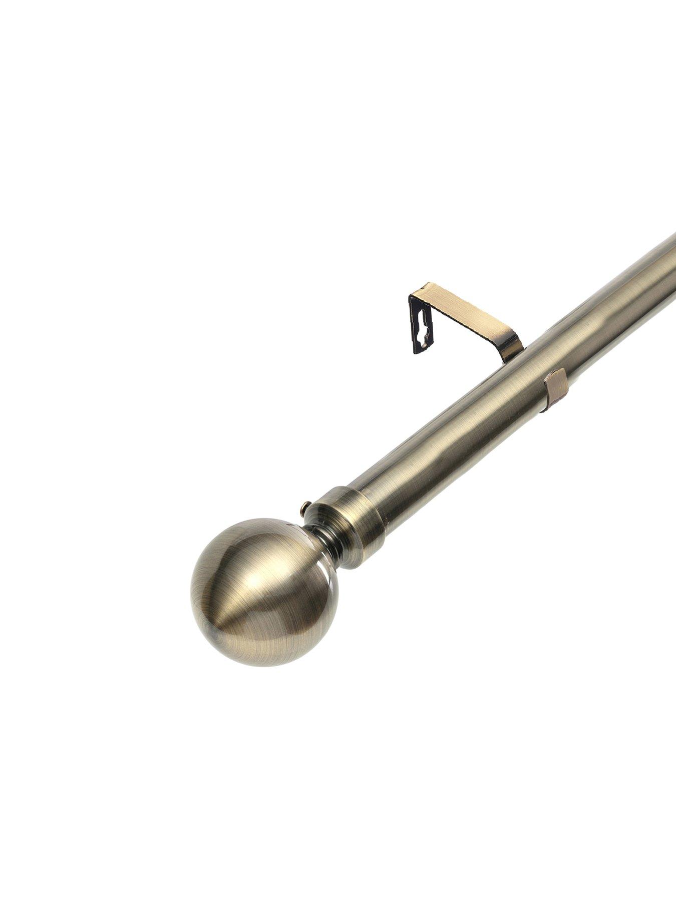 The Very Collection 28mm Eyelet Ball Finial Pole 120-320cm