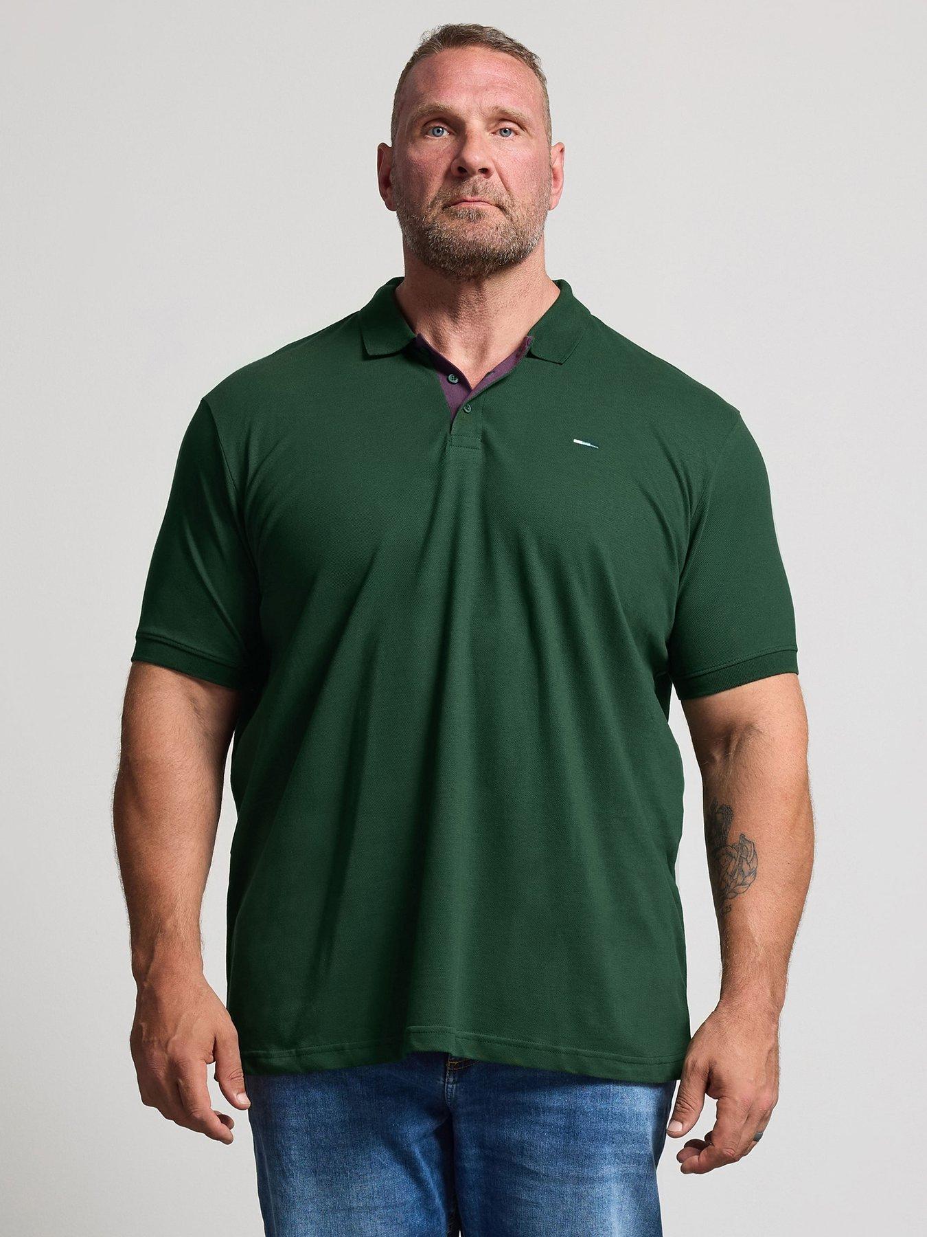 Image 1 of 4 of BadRhino Badrhino Contrast Polo Shirt