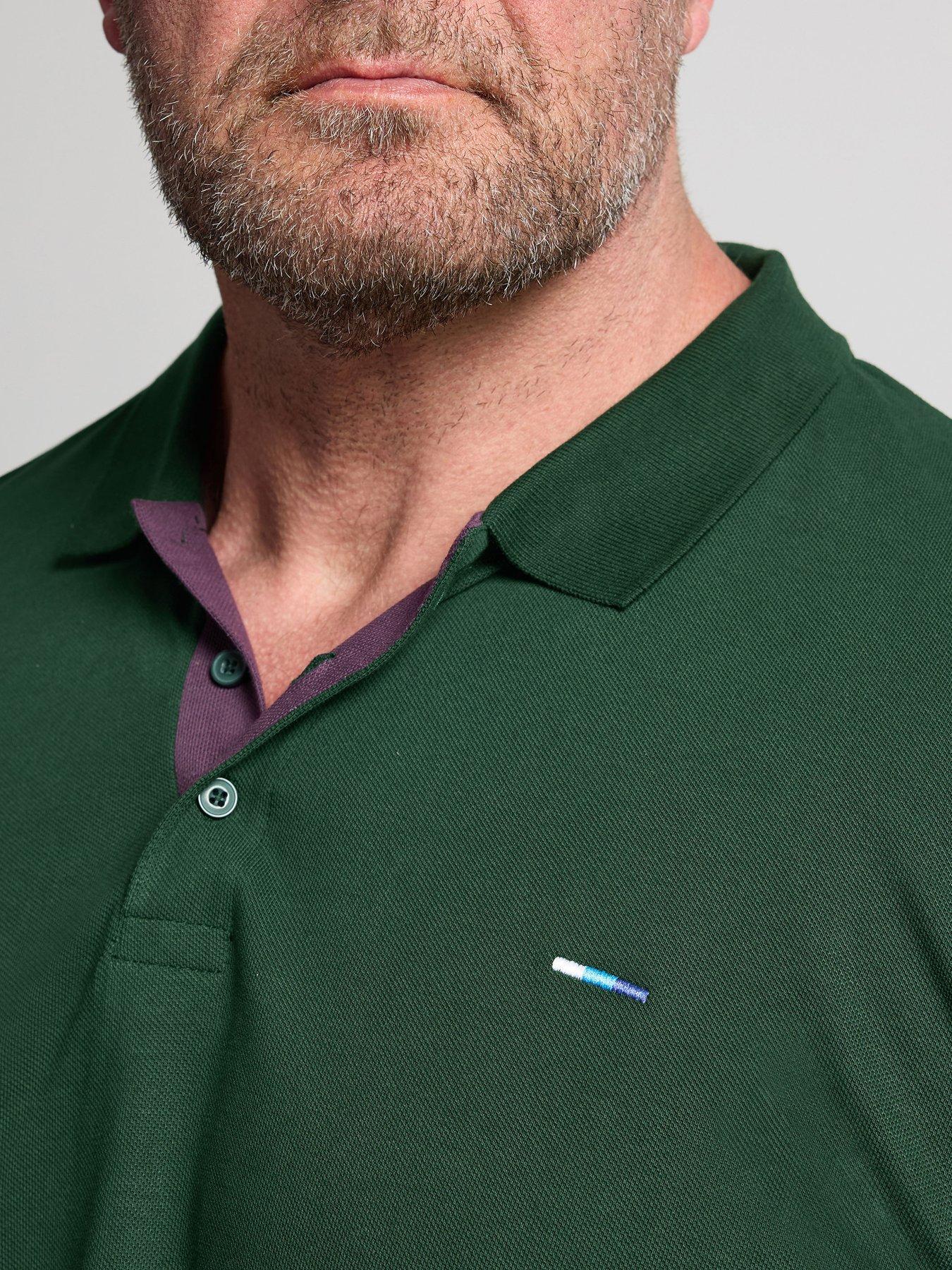 Image 4 of 4 of BadRhino Badrhino Contrast Polo Shirt