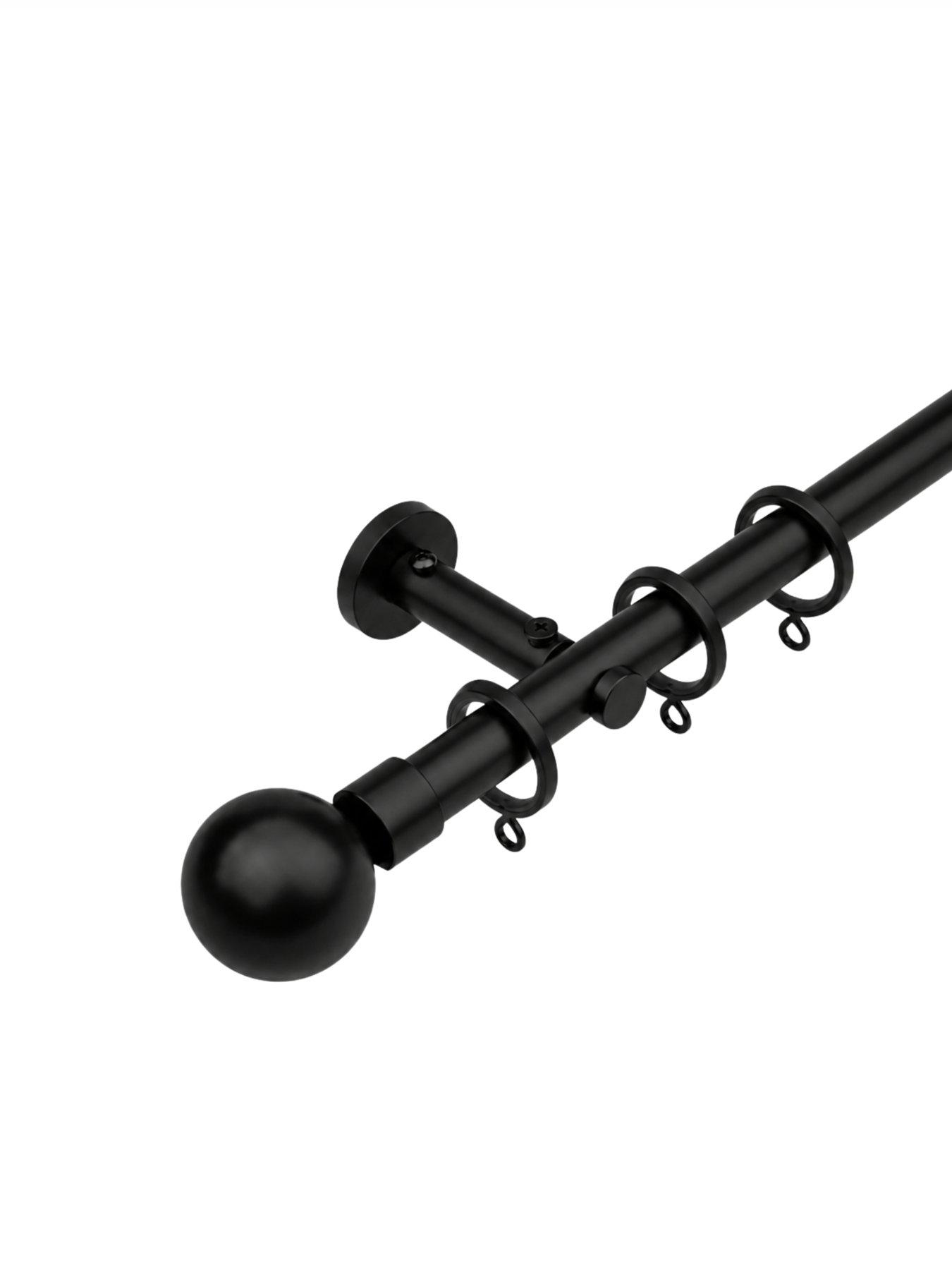 The Very Collection Fixed Length 28mm Premium Curtain Pole 240cm