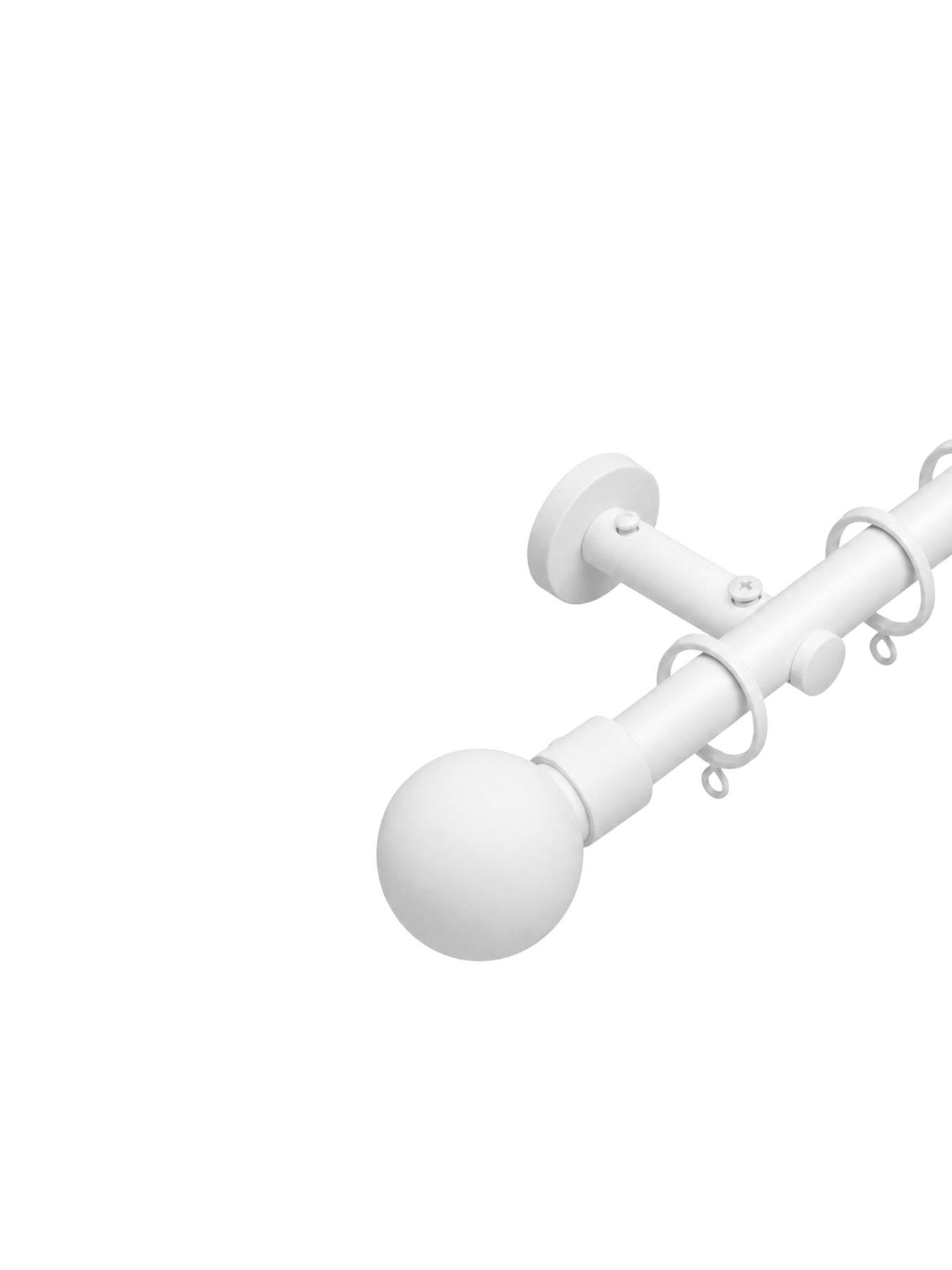 The Very Collection Fixed Length 28mm Premium Curtain Pole 240cm