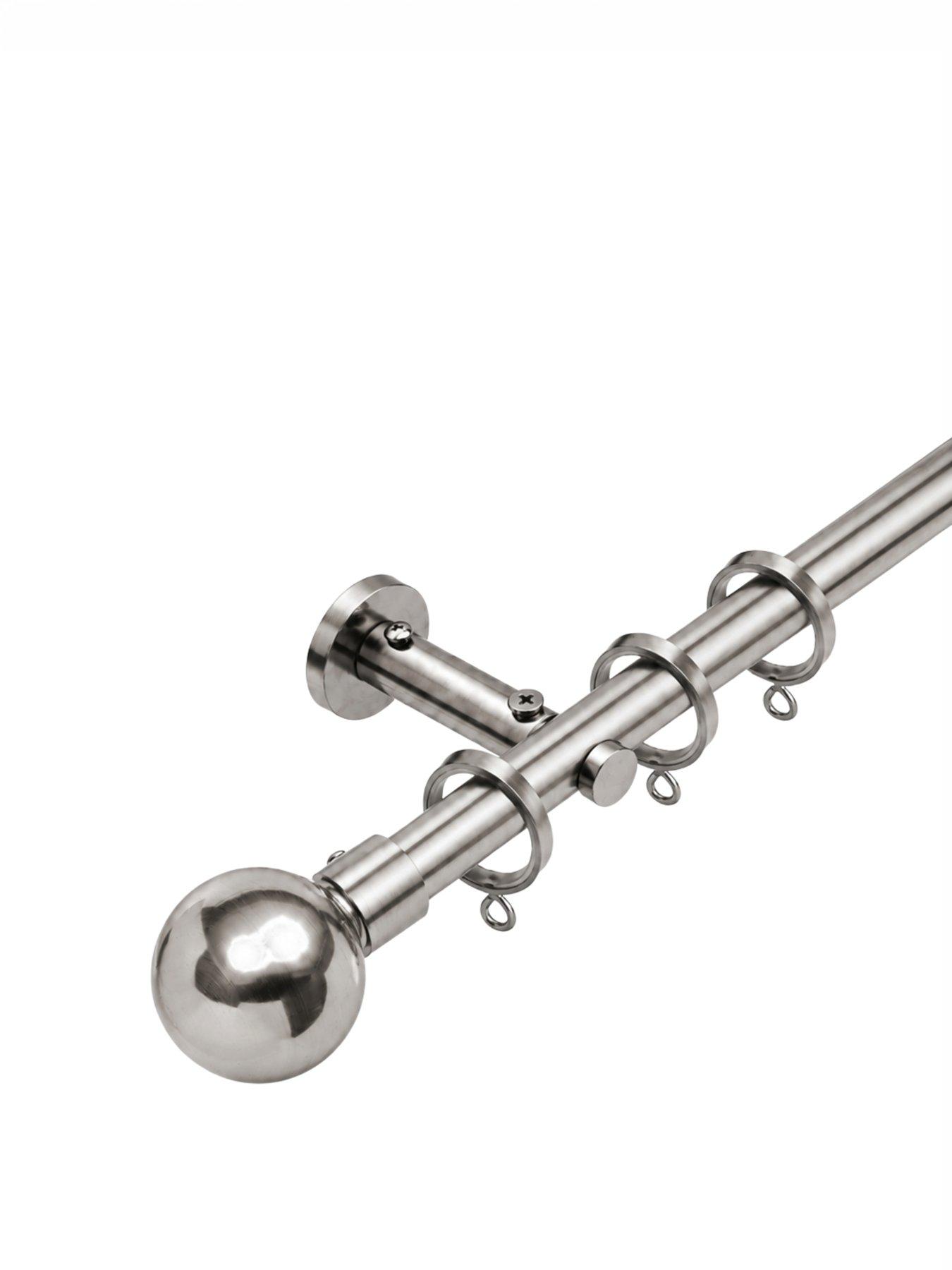 The Very Collection Fixed Length 28mm Premium Curtain Pole 240cm