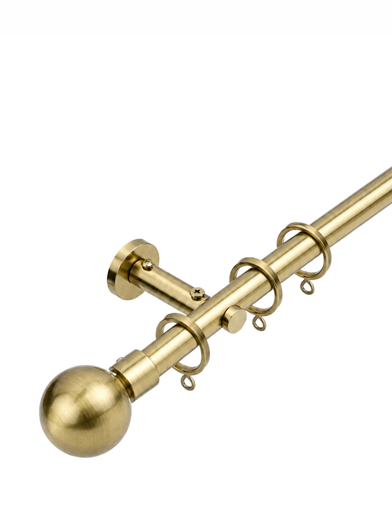 The Very Collection Fixed Length 28mm Premium Curtain Pole 240cm