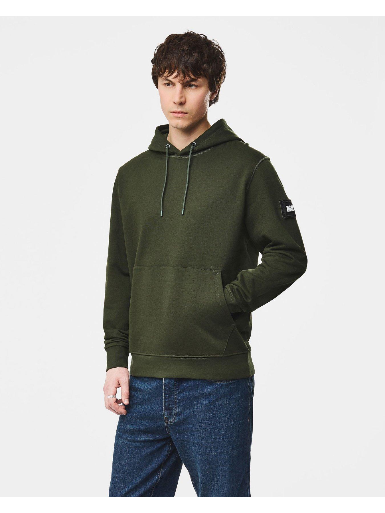 Image 1 of 5 of Weekend Offender Weekend Offender Oulton Pullover Hoodie - Green