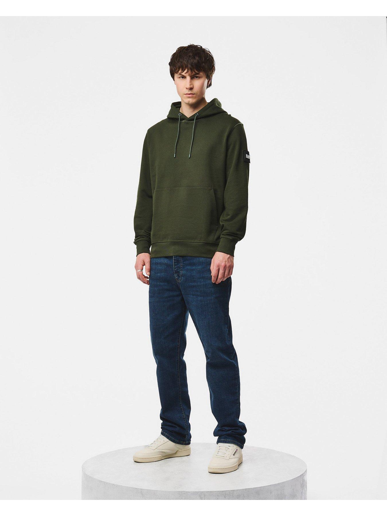 Image 2 of 5 of Weekend Offender Weekend Offender Oulton Pullover Hoodie - Green