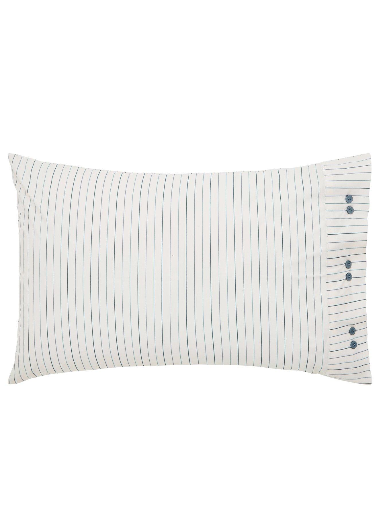 Bedeck of Belfast Celina Pillowcase Pairs Celadon/ Olive