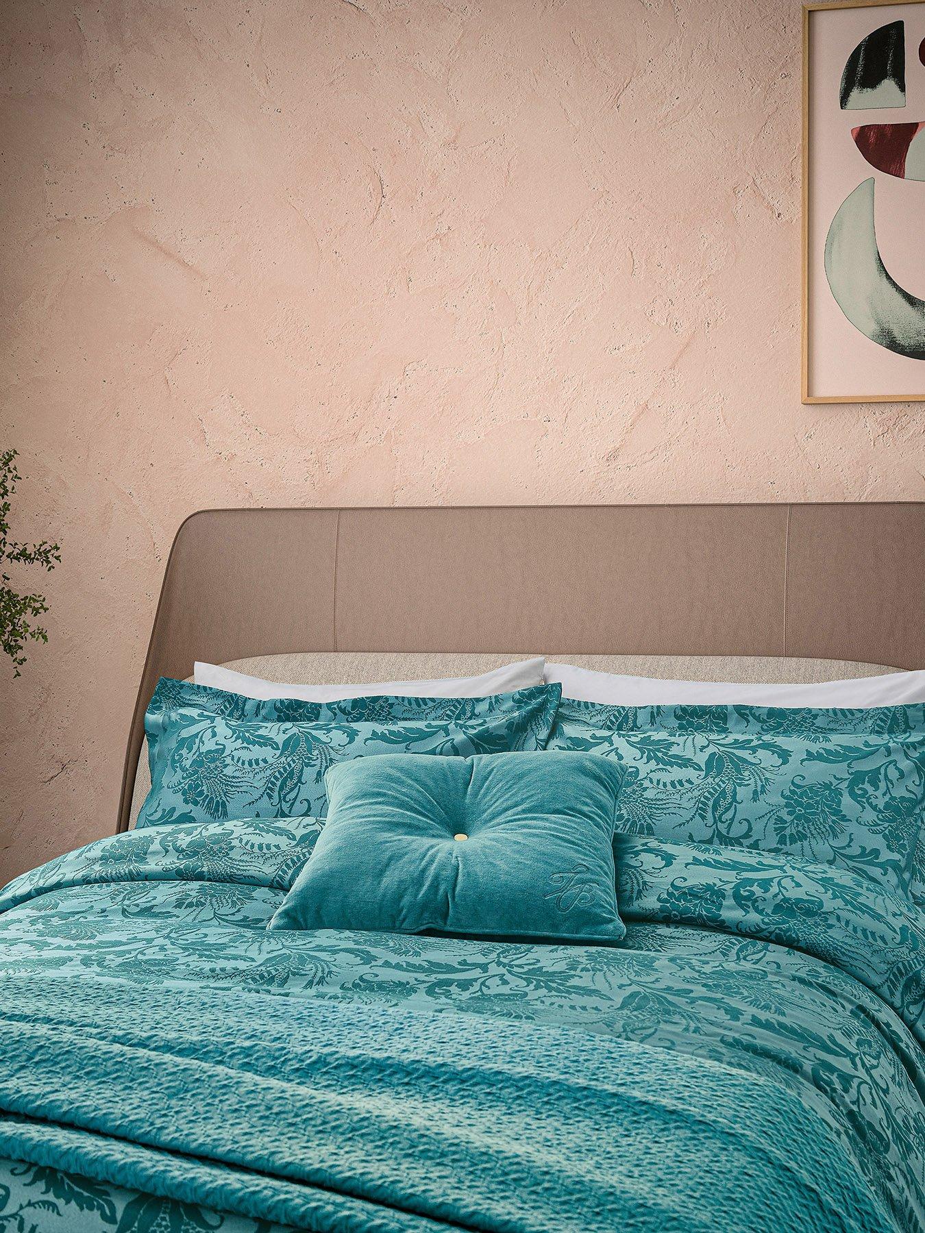Ted Baker Baroque Cover Set D/b Teal