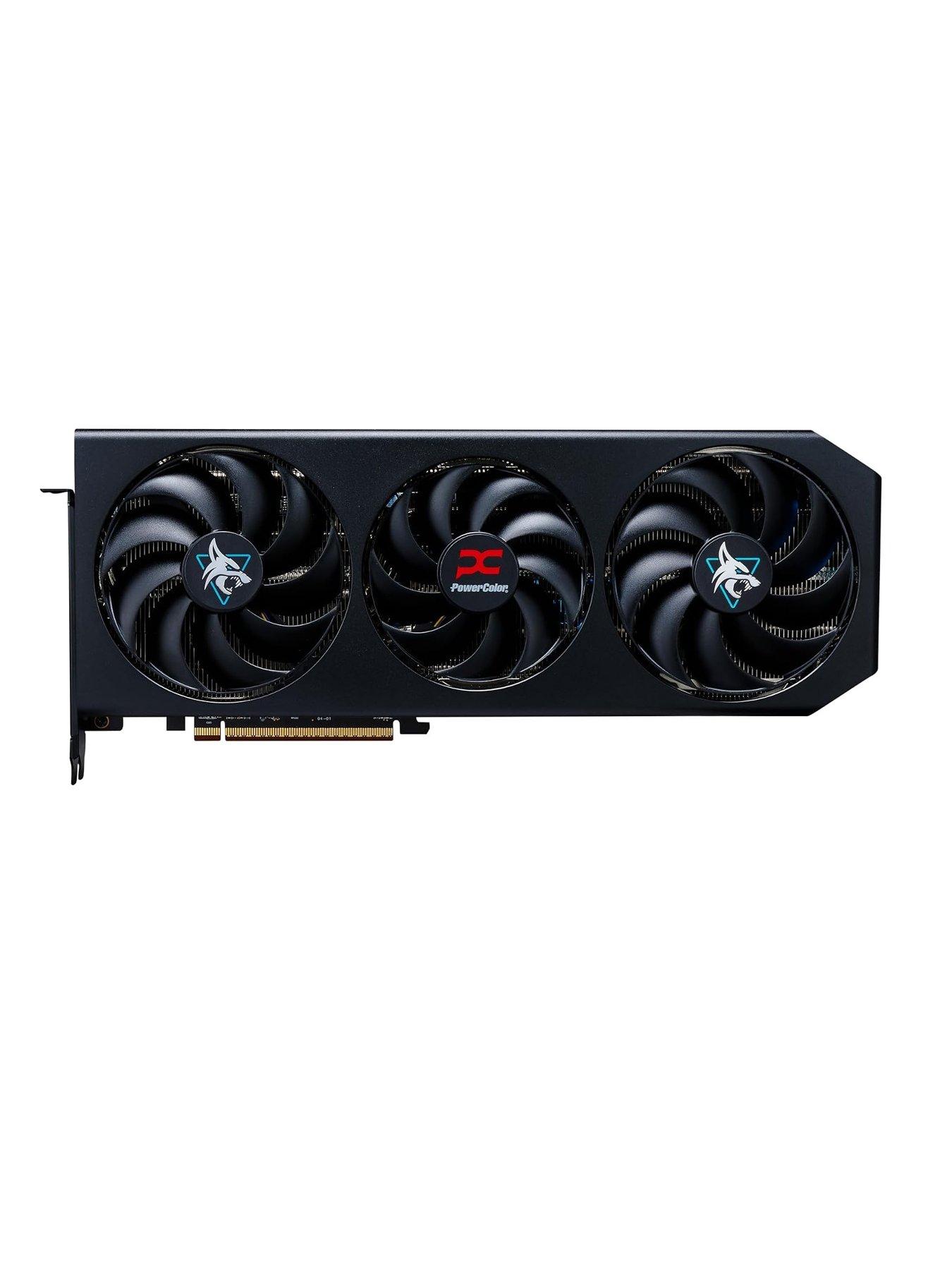 Image 2 of 6 of PowerColor HellHound AMD Radeon RX 9070 GRE 12Gb GDDR6 PCIe 5.0 Overclocked Graphics Card