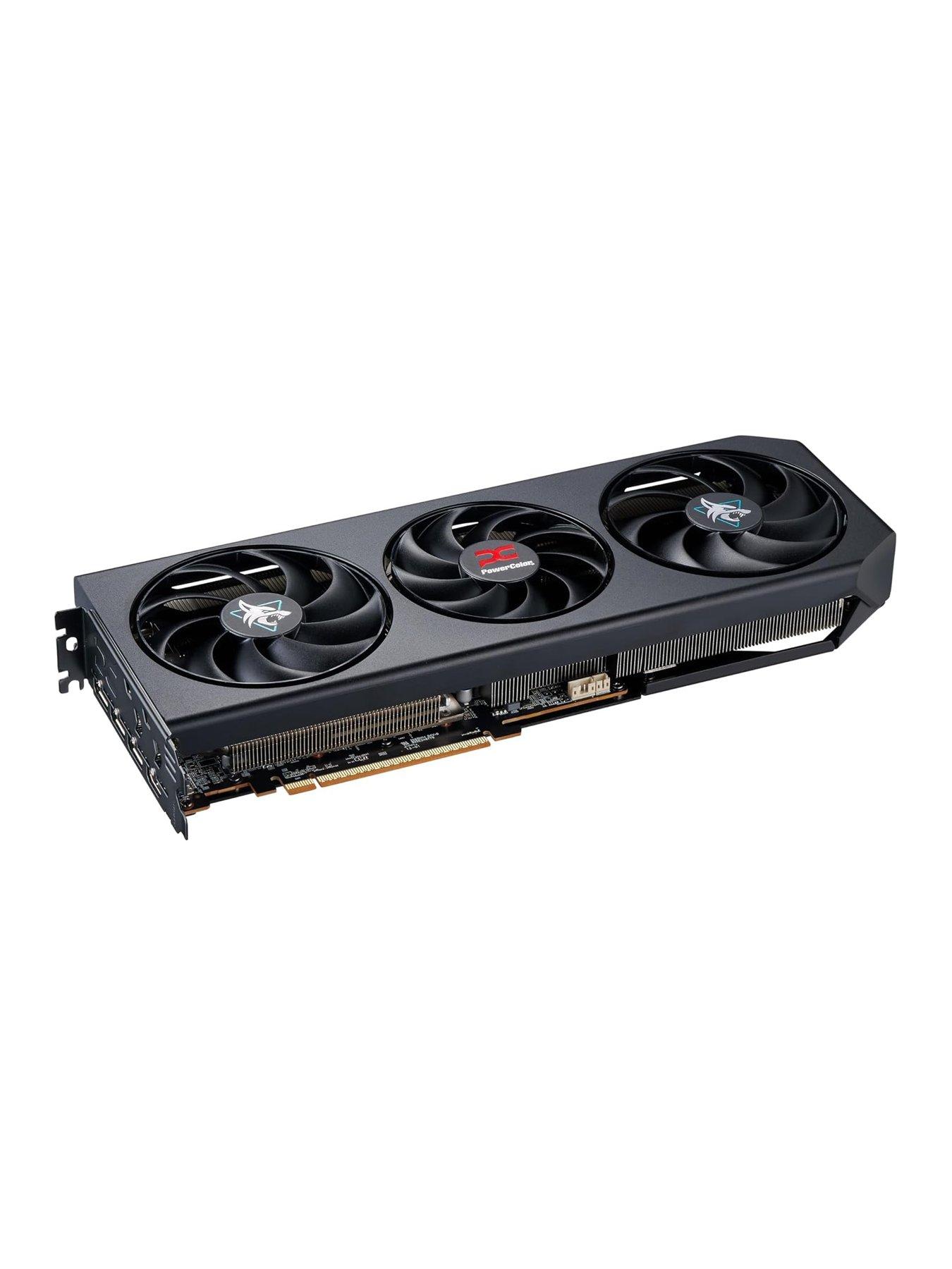 Image 4 of 6 of PowerColor HellHound AMD Radeon RX 9070 GRE 12Gb GDDR6 PCIe 5.0 Overclocked Graphics Card