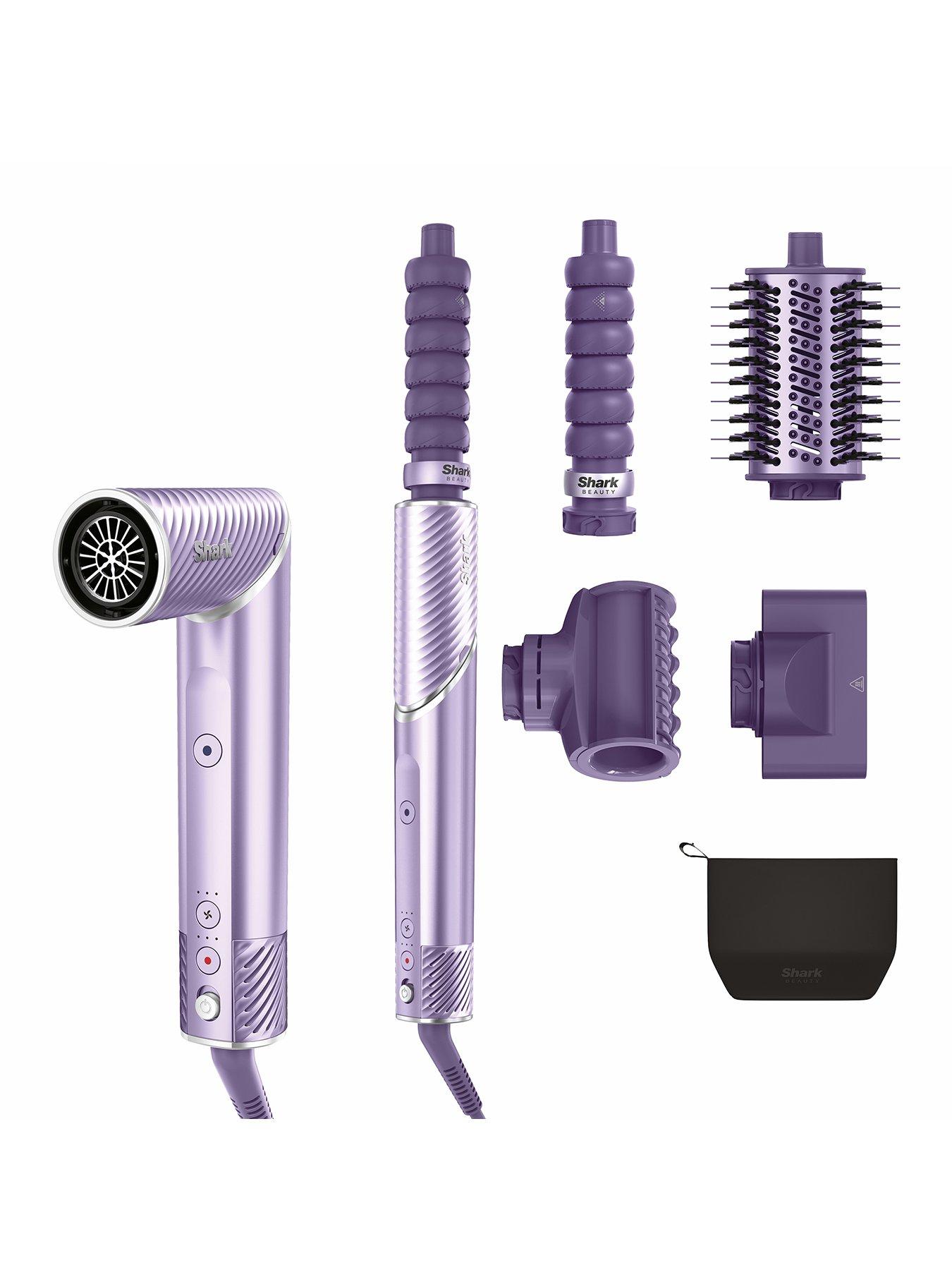 Image 1 of 8 of Shark FlexStyle Next Gen lonCurl Air Styler &amp; Hair Dryer, 4-in-1 - Lilac HD840UKPU
