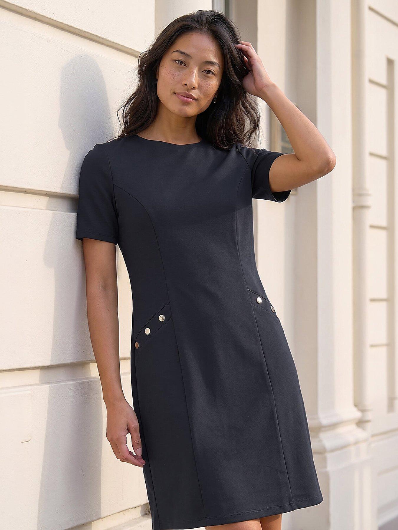 Image 4 of 4 of Roman Petite Ponte Dress