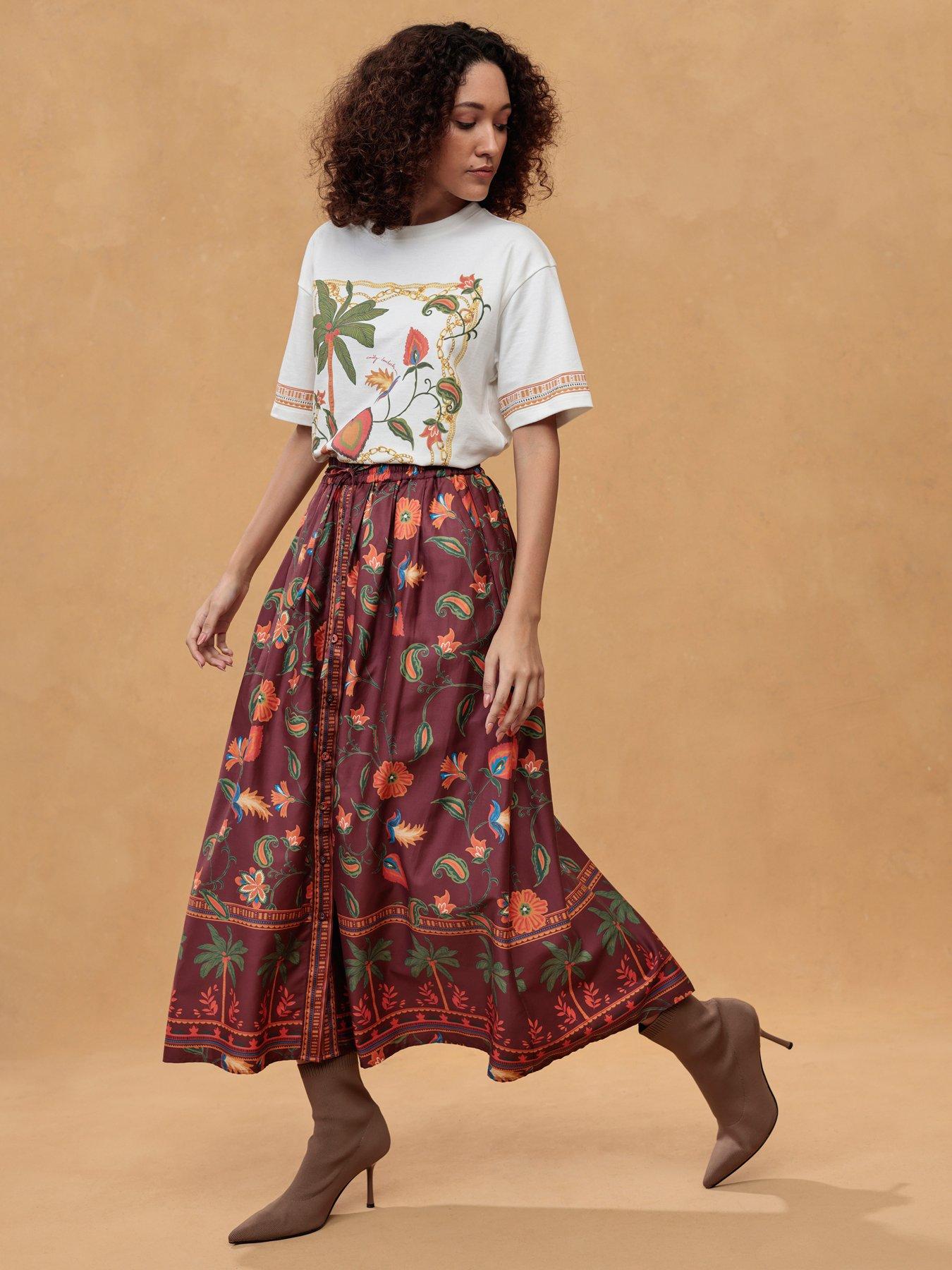 Emily Lovelock BERNIE PRINT SKIRT