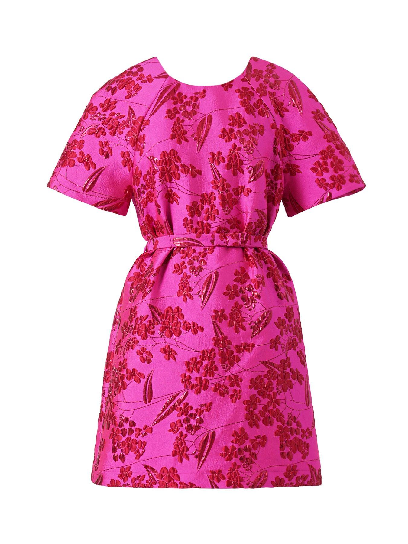 Image 3 of 5 of Emily Lovelock ARIANA JACQUARD DRESS