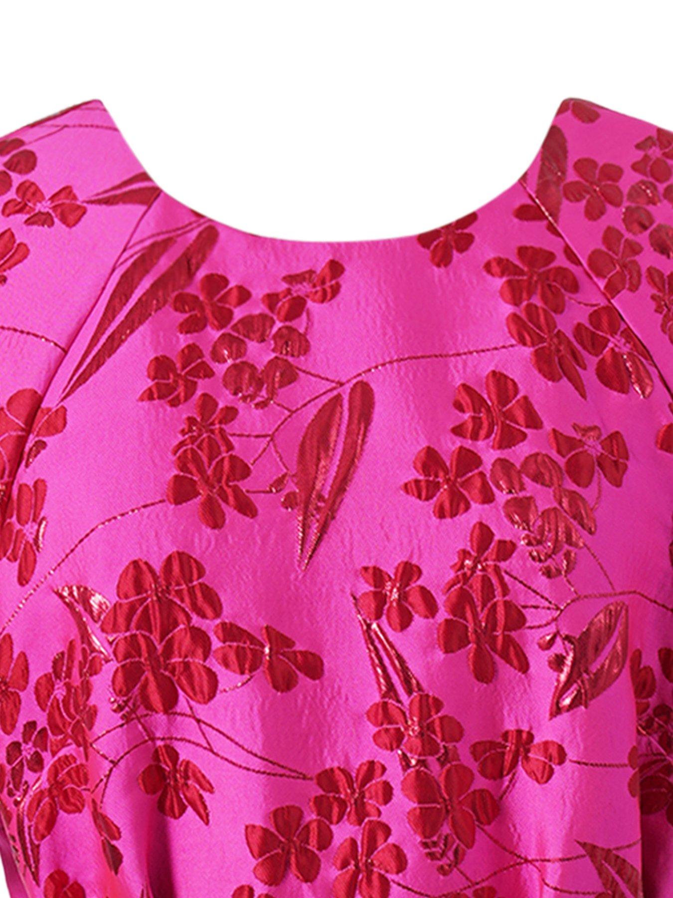 Image 4 of 5 of Emily Lovelock ARIANA JACQUARD DRESS