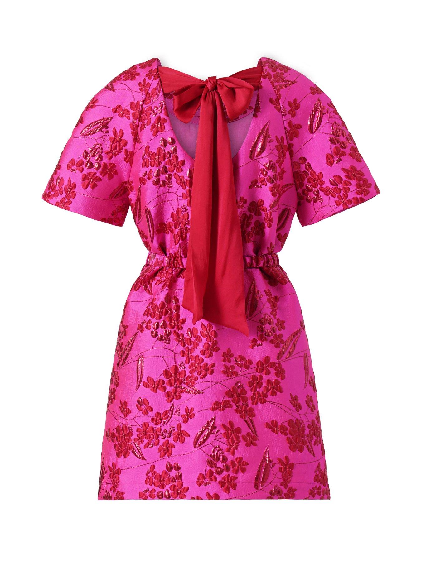 Image 5 of 5 of Emily Lovelock ARIANA JACQUARD DRESS