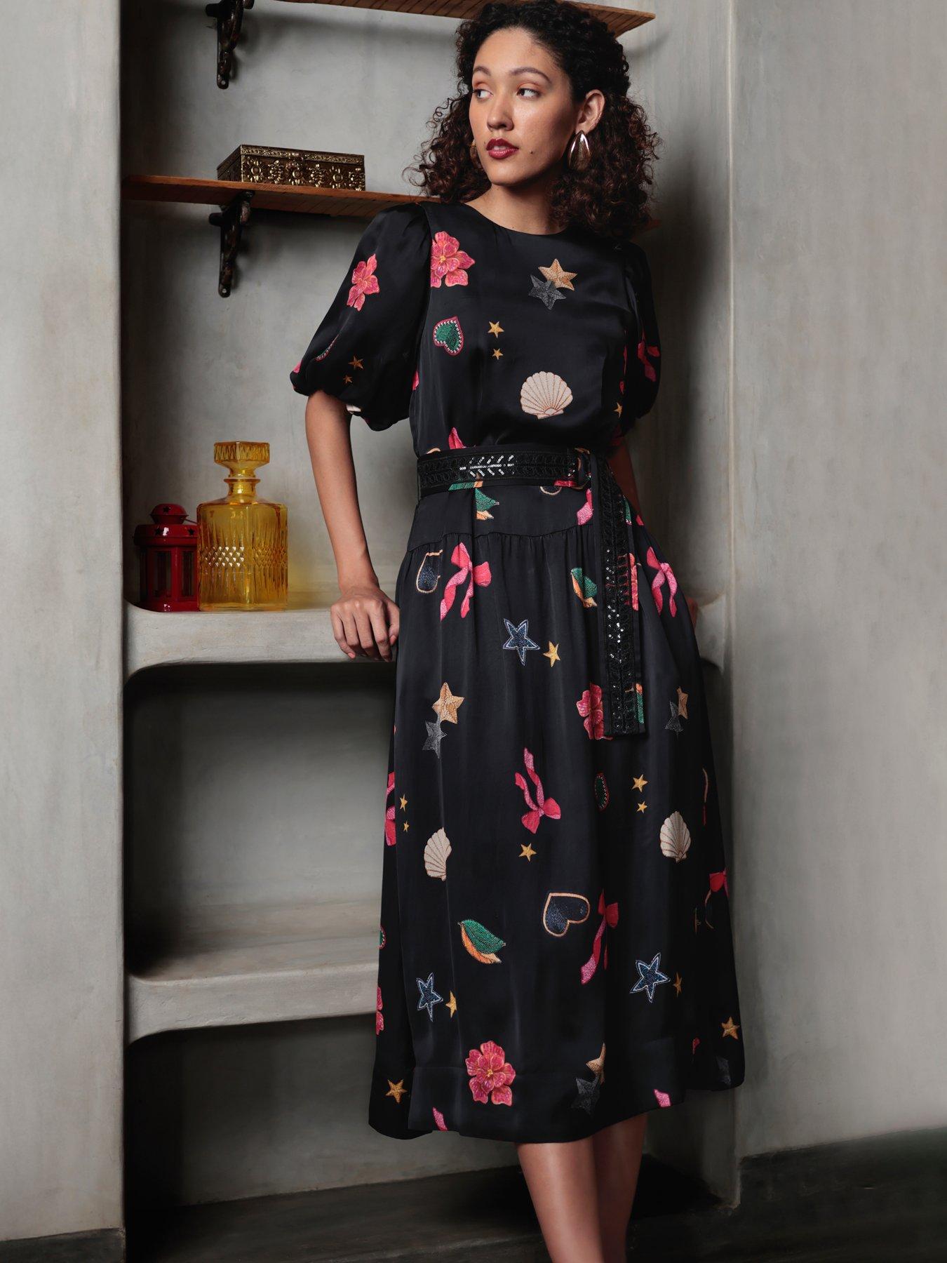 Emily Lovelock CHRISTINA PRINT DRESS