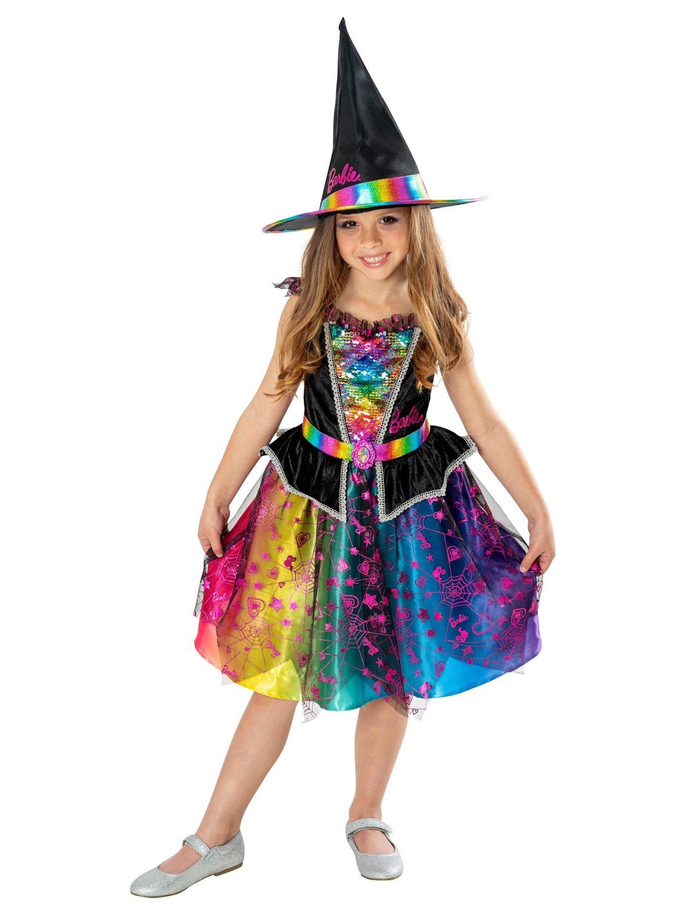 Image 1 of 7 of Barbie Witch Child Costume
