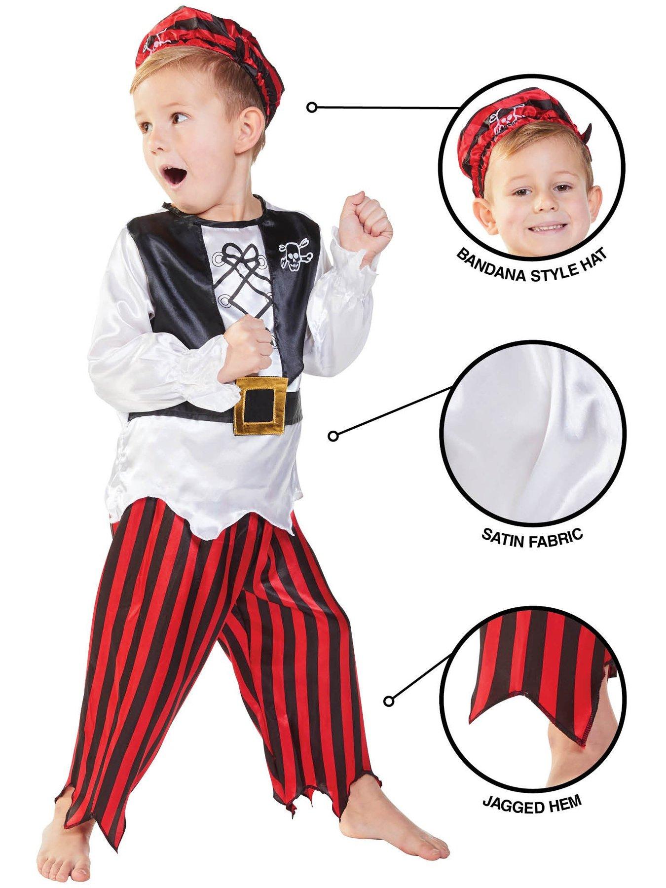 Image 3 of 7 of Pirate Boy Child Costume