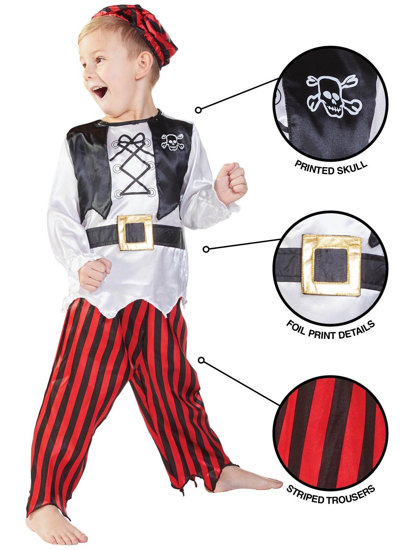 Image 4 of 7 of Pirate Boy Child Costume