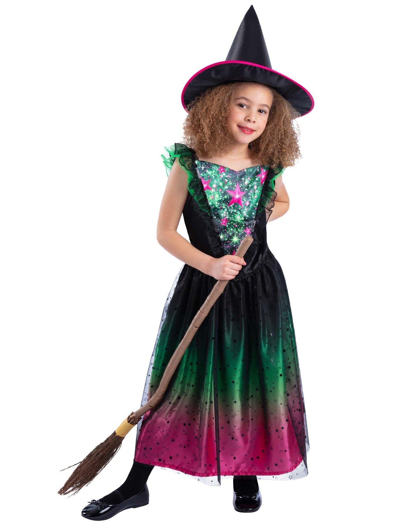Image 1 of 5 of Kids Wicked Witch Light Up Costume