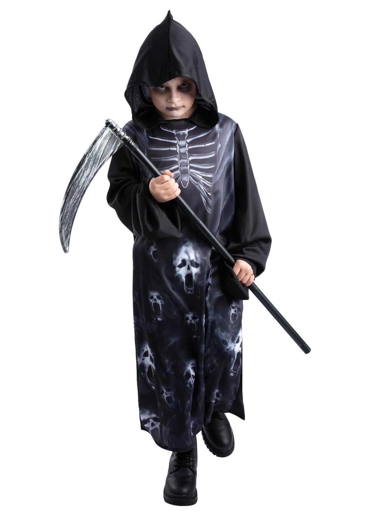 Kids Screaming Reaper Costume, Unisex