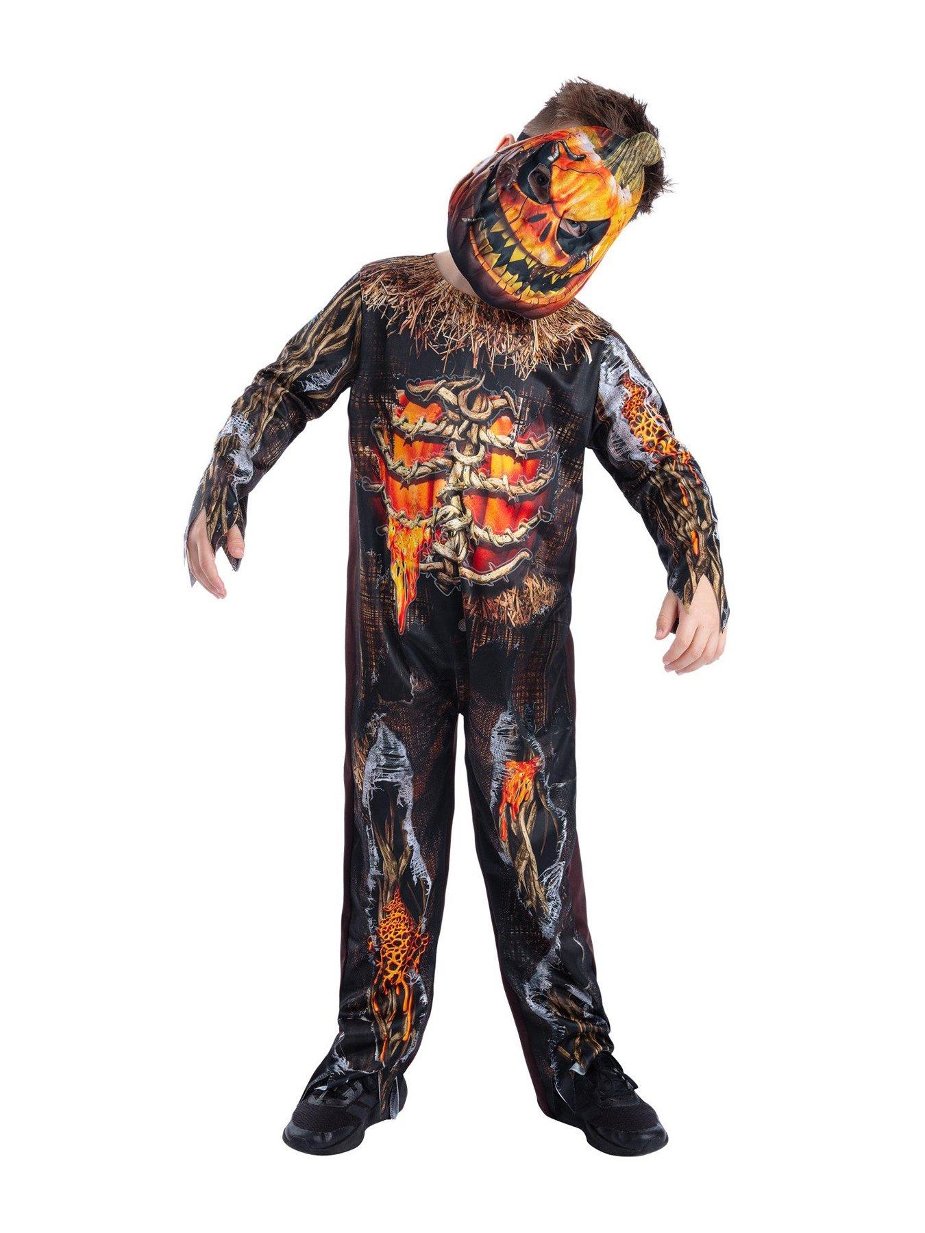 Kids Evil Pumpkin Costume