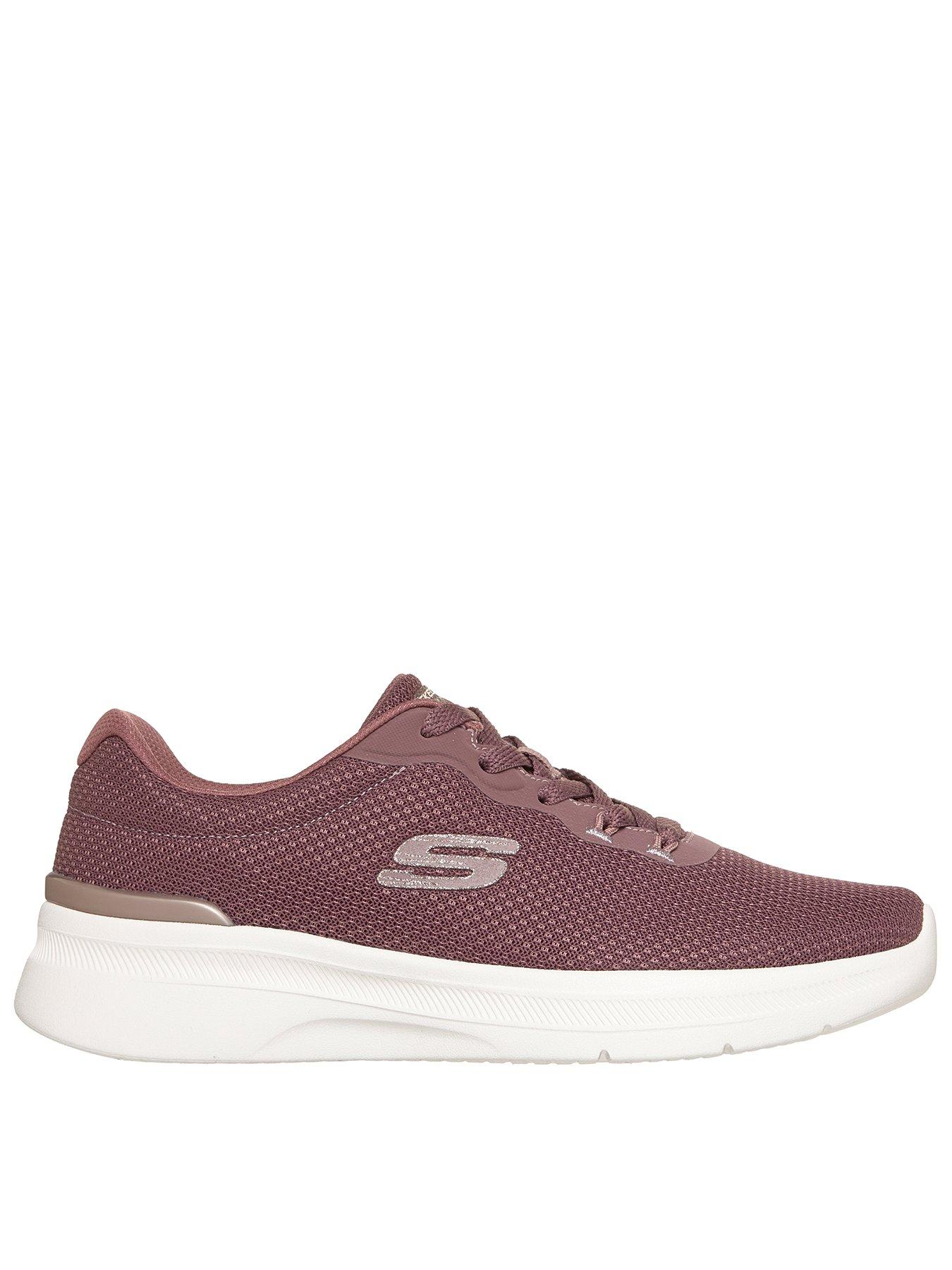 Skechers Dynamight 3.0 Radiant Hour Mesh Lace Up - Mauve