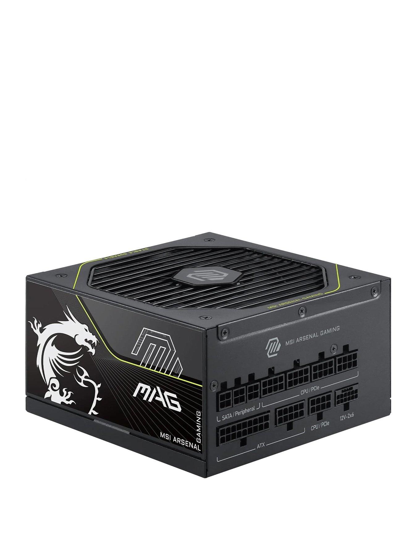 MSI 1000W ATX 3.1 Fully Modular Power Supply - MAG A1000PLS PCIE5