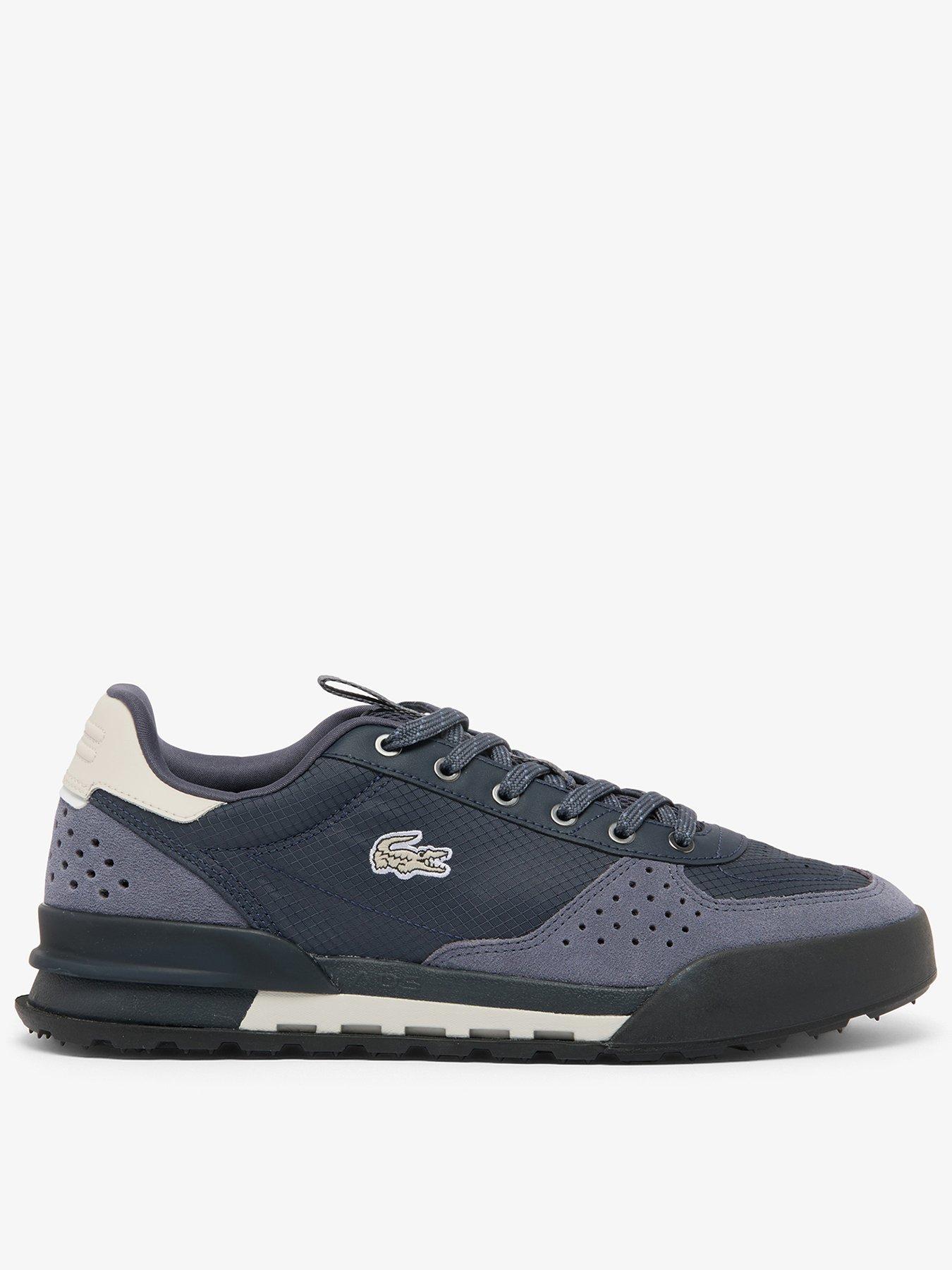 Image 1 of 6 of Lacoste Lacoste Slam Shot Trainers - Navy