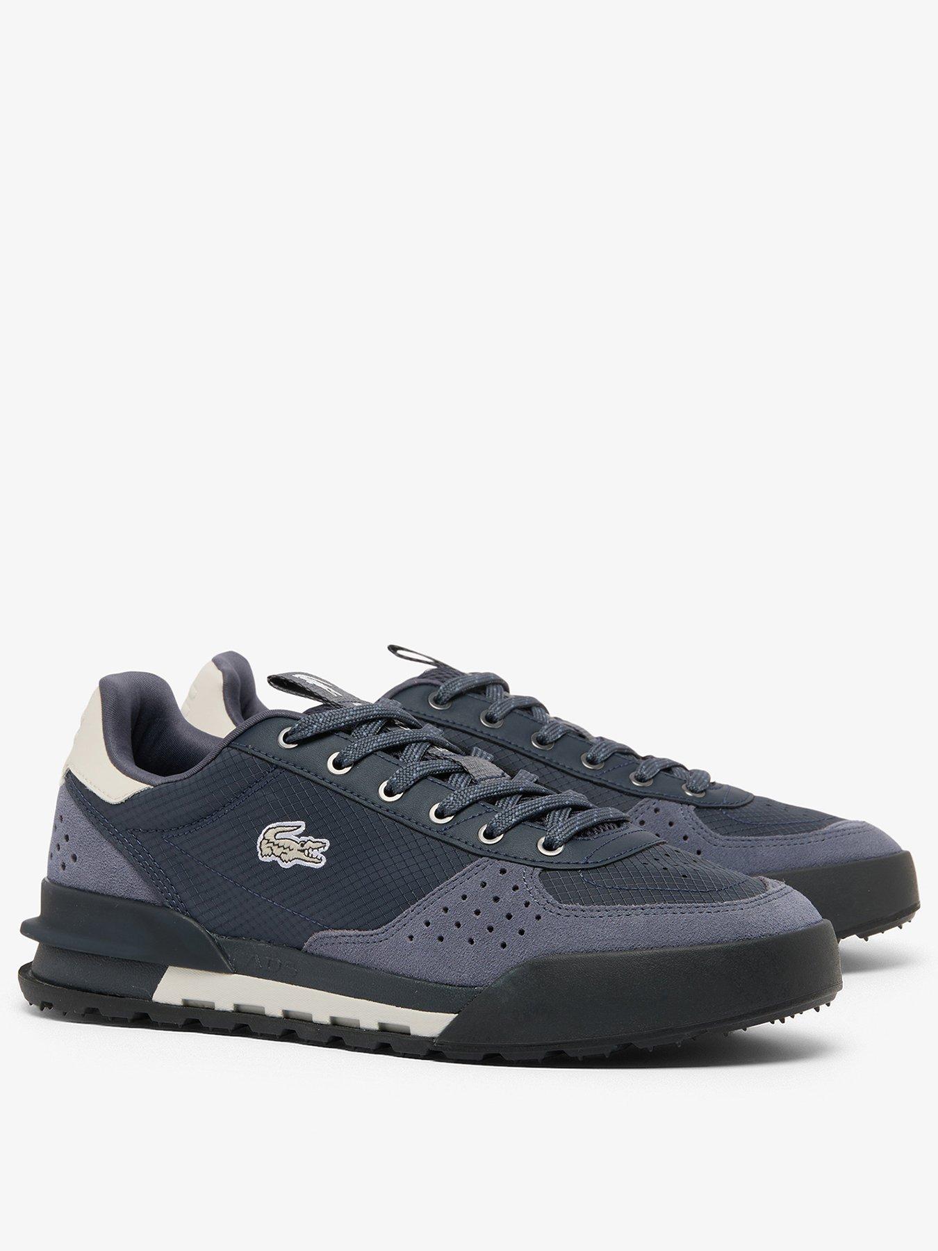Image 2 of 6 of Lacoste Lacoste Slam Shot Trainers - Navy