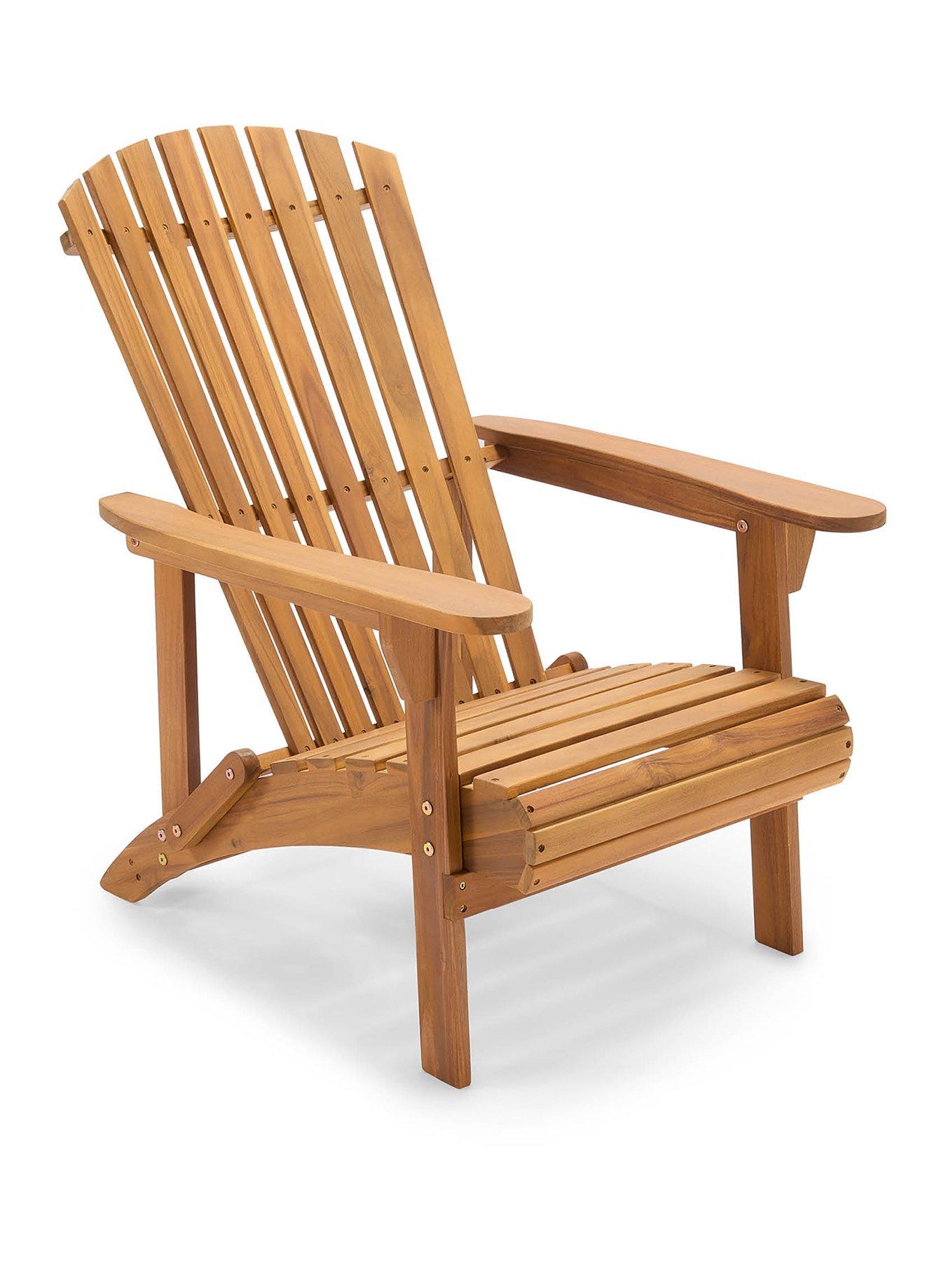 Image 2 of 7 of Vonhaus Hudson Adirondack Chair