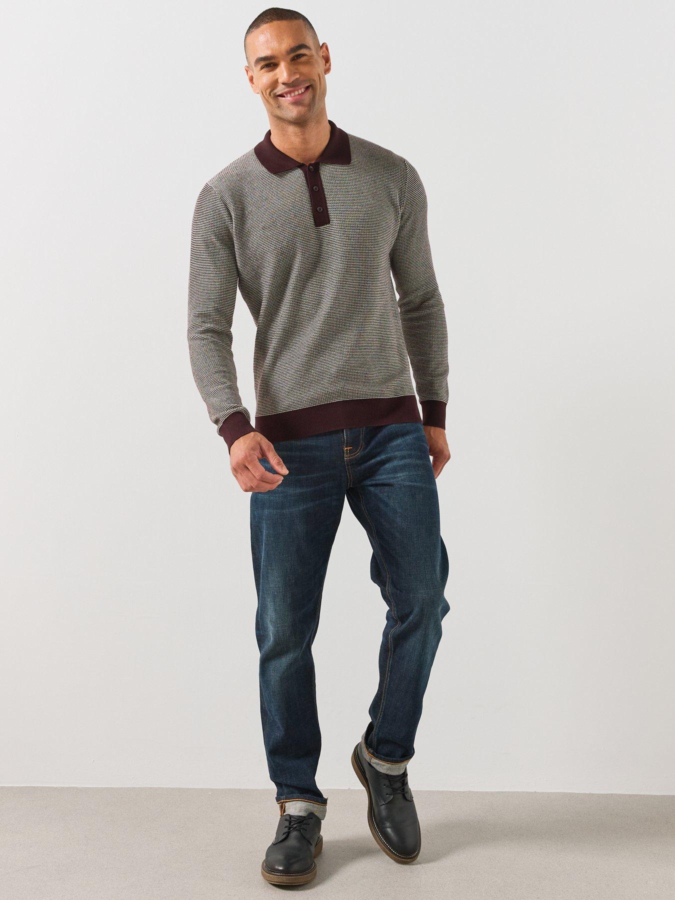 Image 6 of 7 of Mango Mango Mapu Long Sleeve Polo Shirt