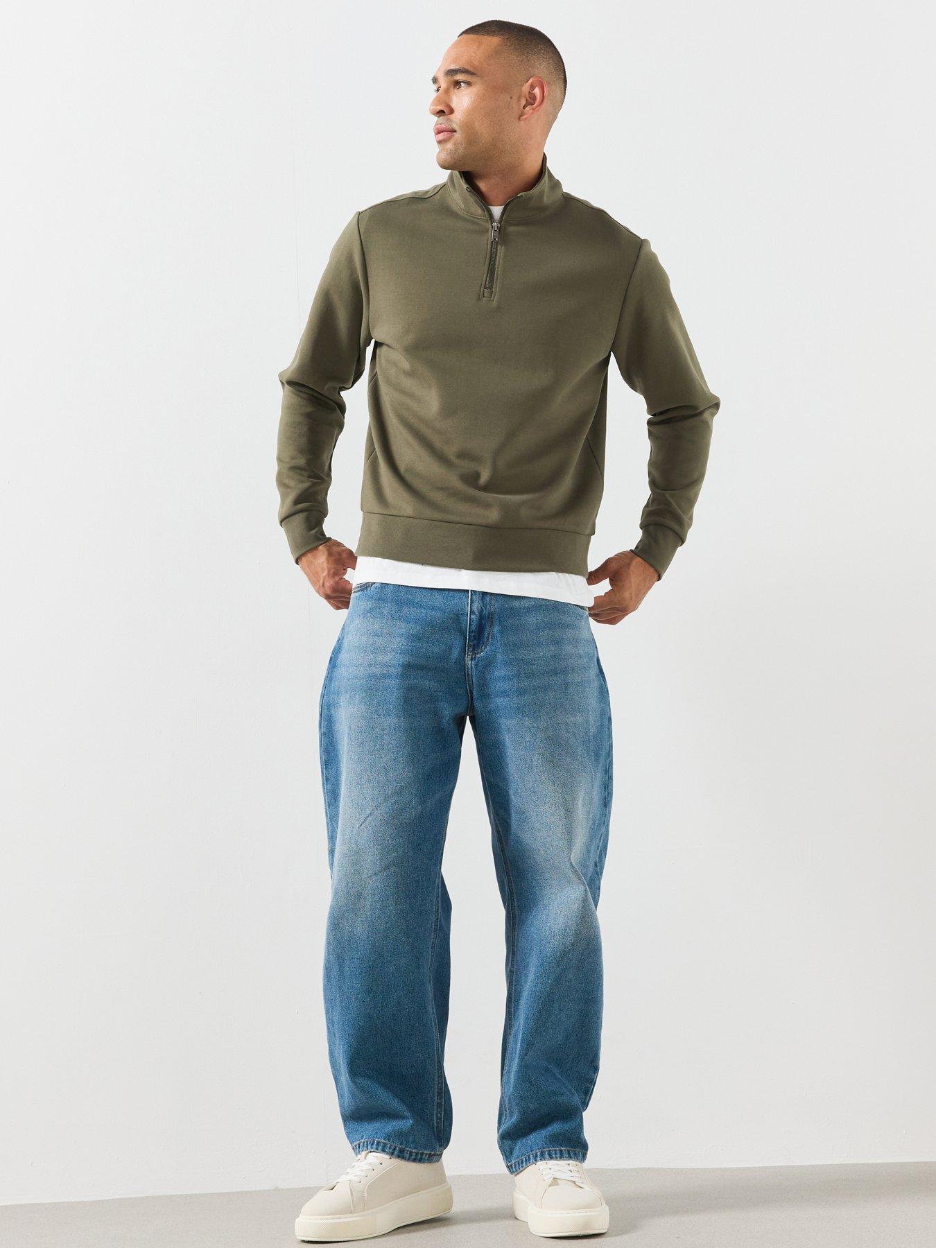 Image 1 of 5 of Mango Mango Winny Quarter Zip Sweat