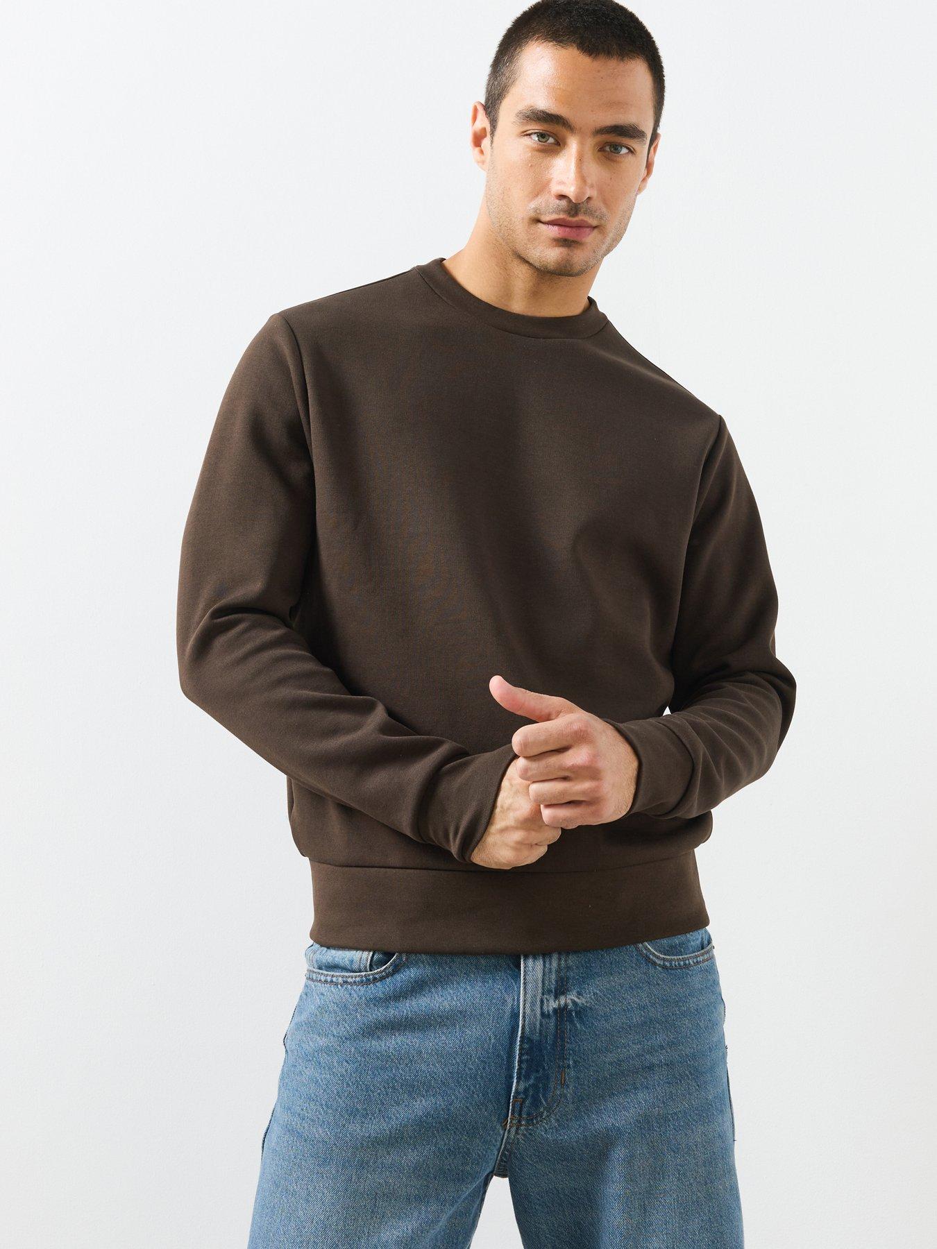 Mango 100% Cotton Regular-fit Sweatshirt - Brown