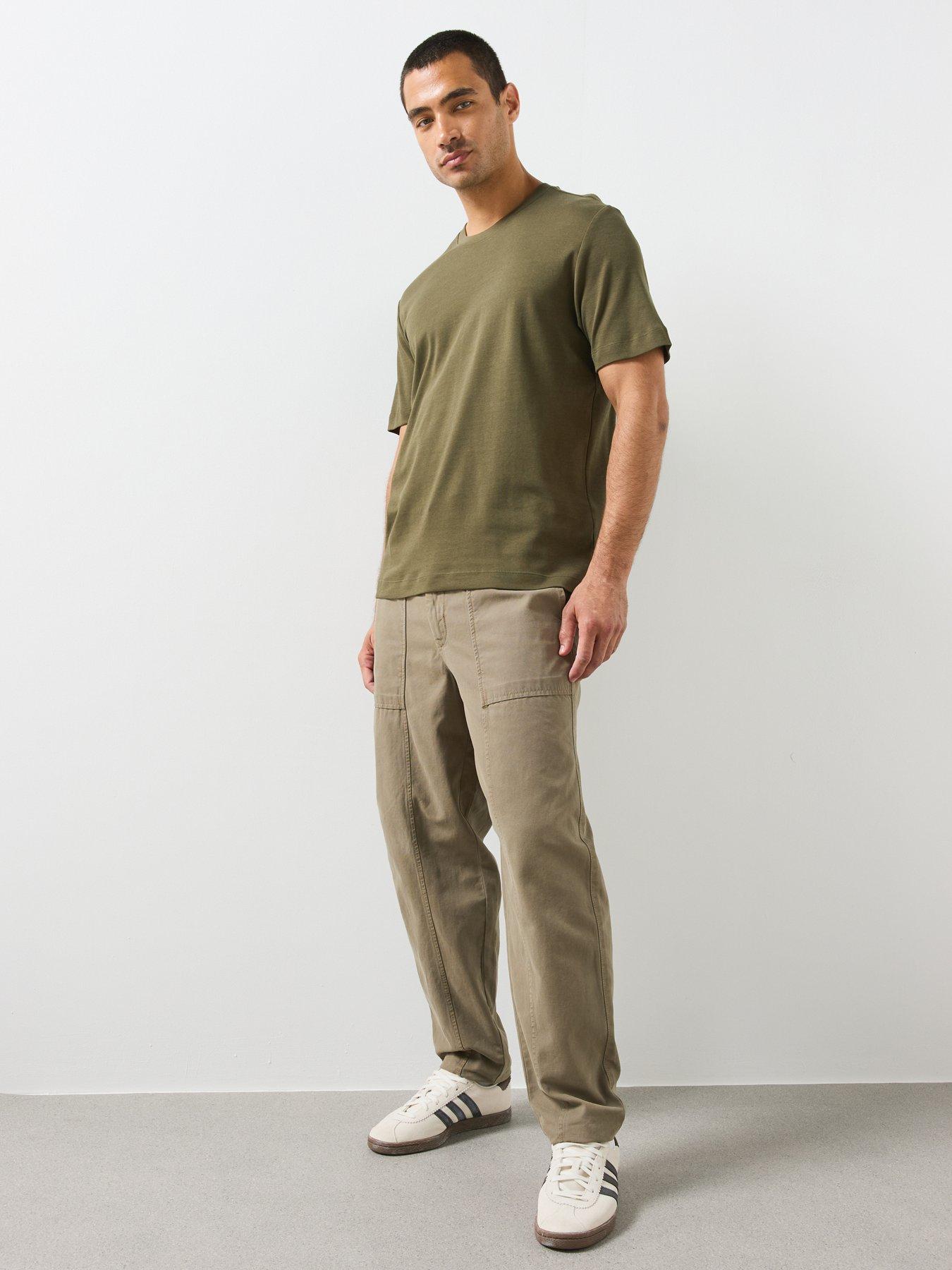 Image 3 of 6 of Mango Regular Fit T-Shirt - Green