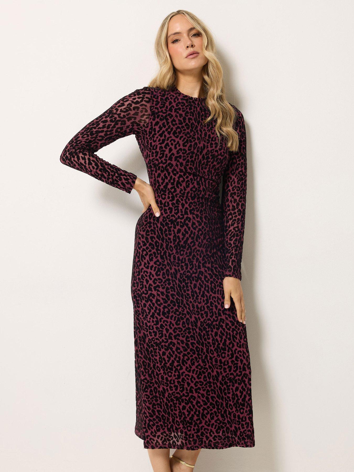Image 1 of 4 of Long Tall Sally Tall High Neck Midaxi Dress