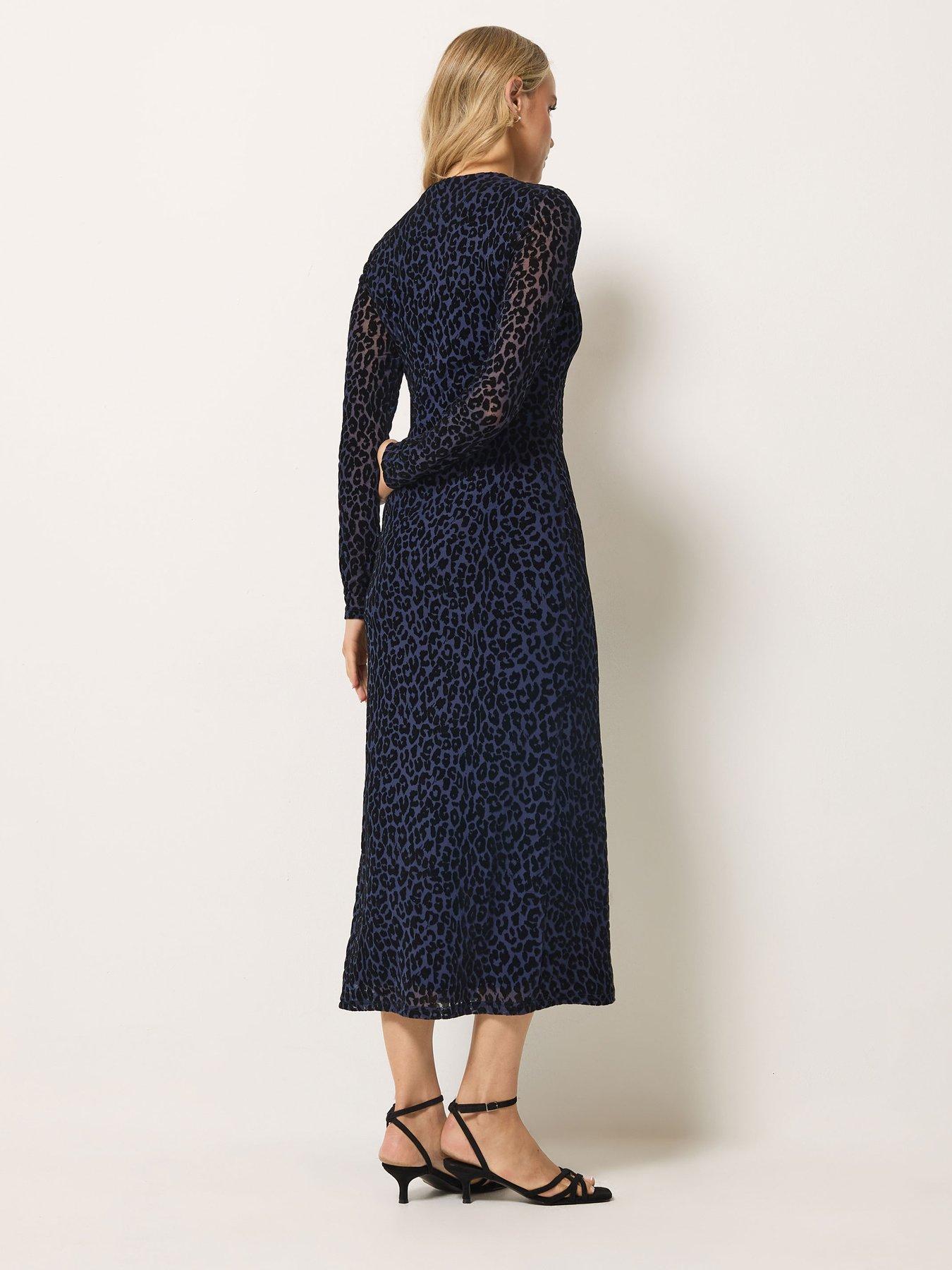 Image 2 of 4 of Long Tall Sally Tall High Neck Midaxi Dress