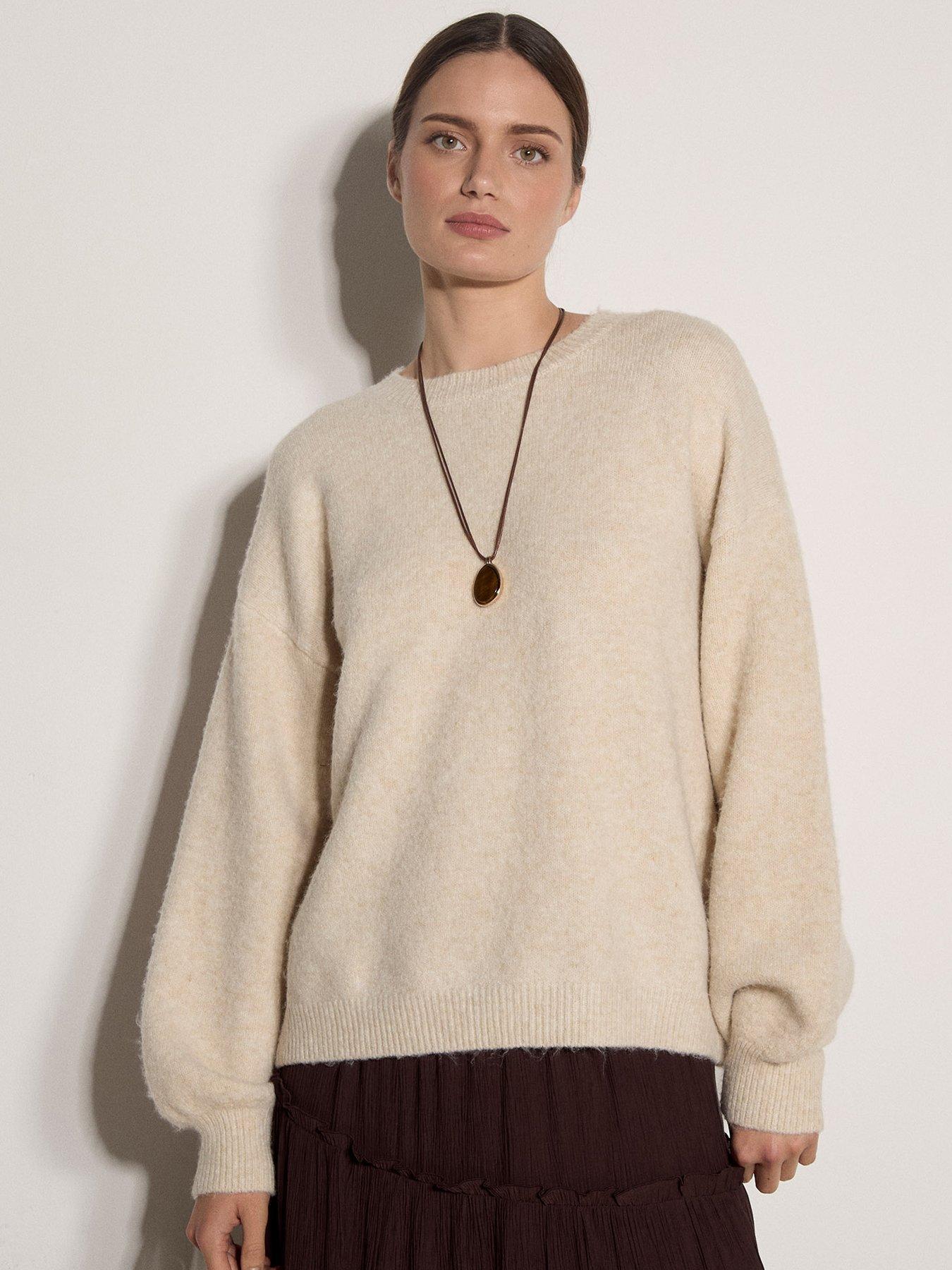 Apricot Apricot 3 Organza Bow Back Jumper