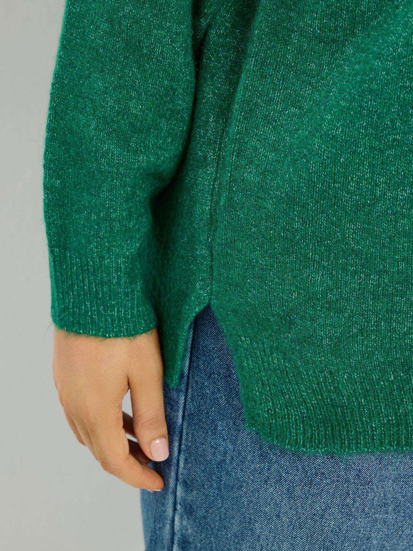 Image 4 of 4 of Yours Curve Crew Neck Soft Touch Jumper