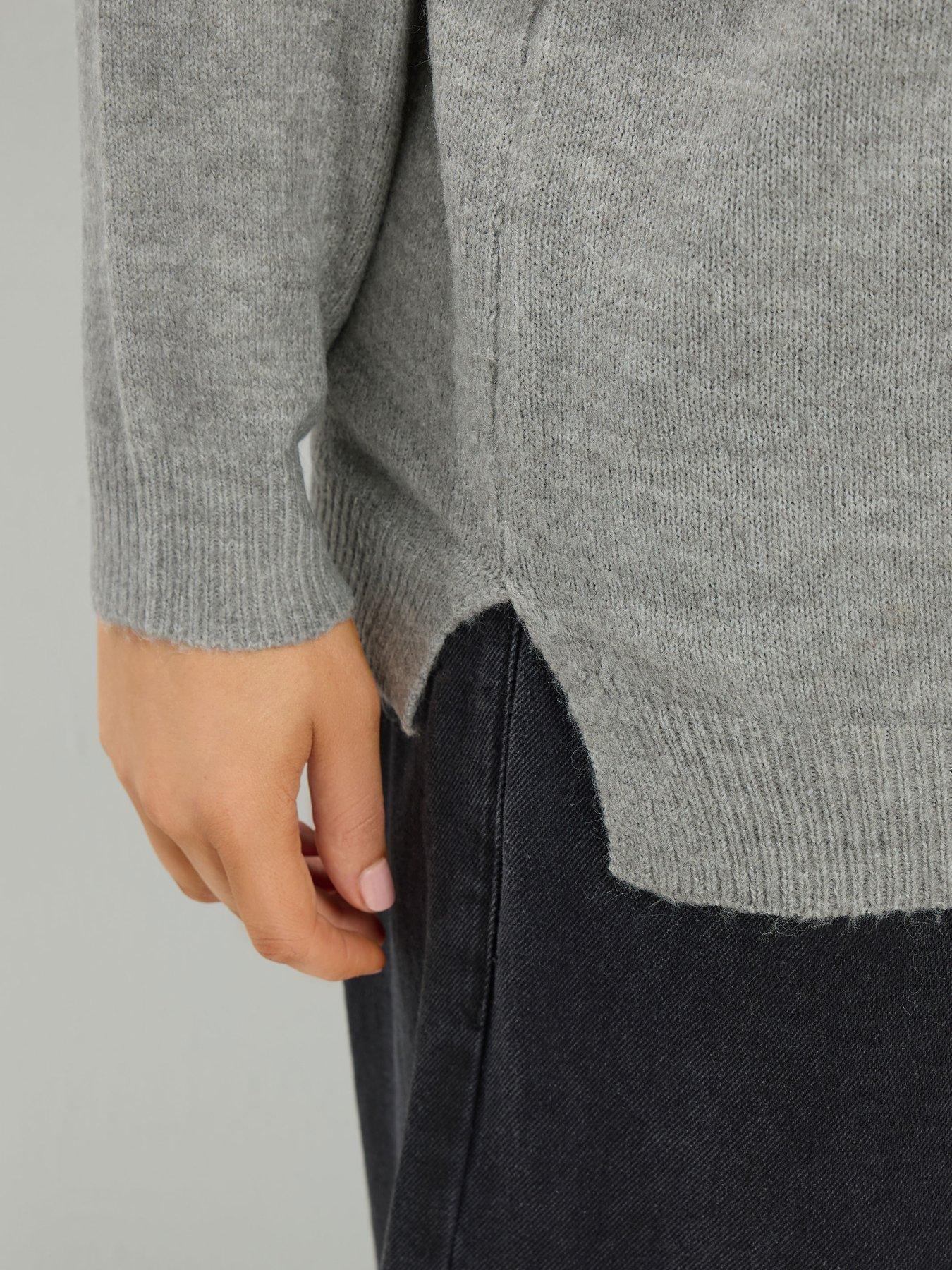 Image 4 of 4 of Yours Curve Crew Neck Soft Touch Jumper