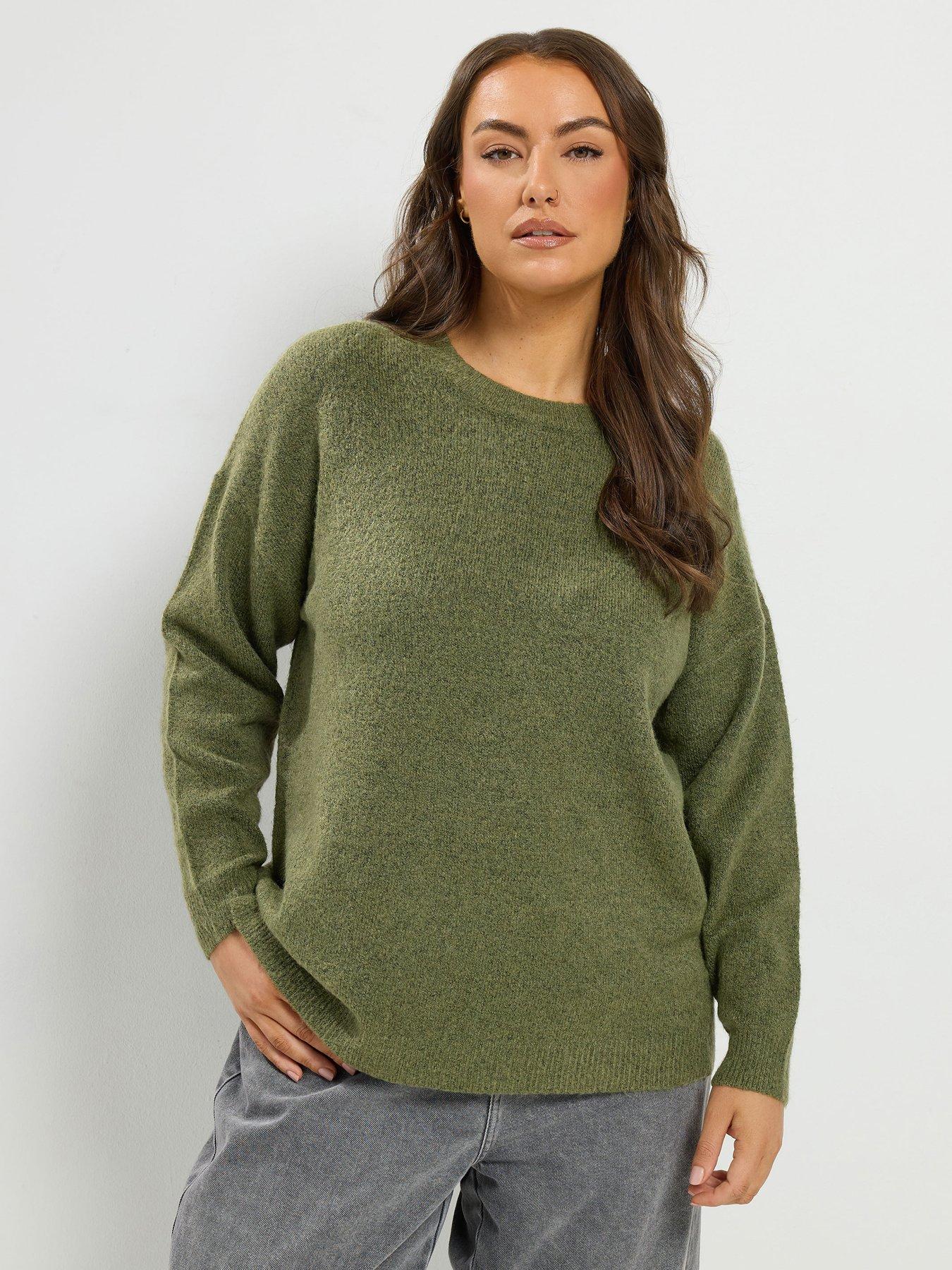 Yours Curve Crew Neck Soft Touch Jumper
