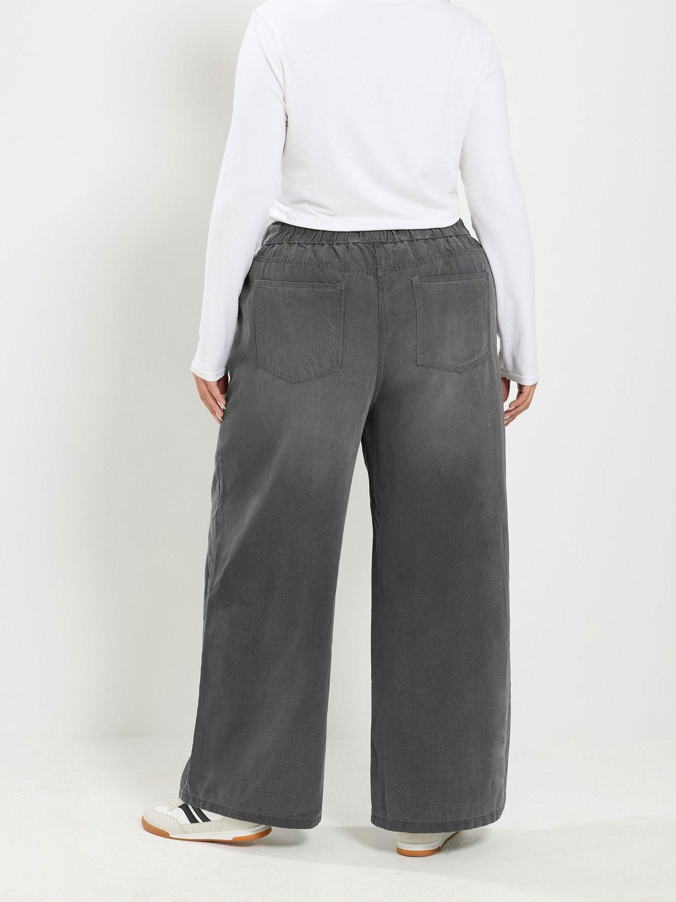 Image 2 of 4 of Yours Curve Pull On Jean 28" - Grey