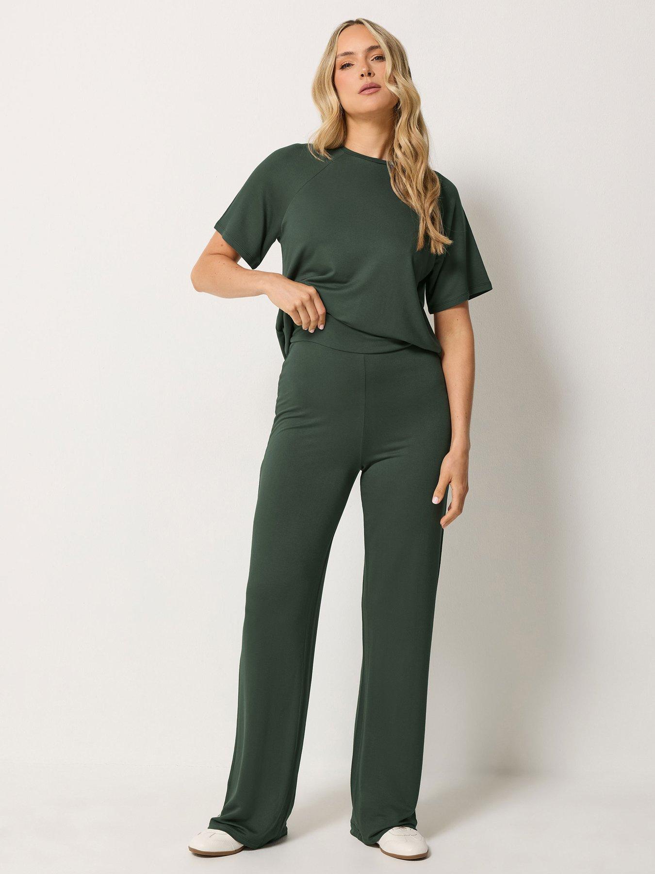 Image 3 of 4 of Long Tall Sally Tall Loopback Wide Leg Trouser