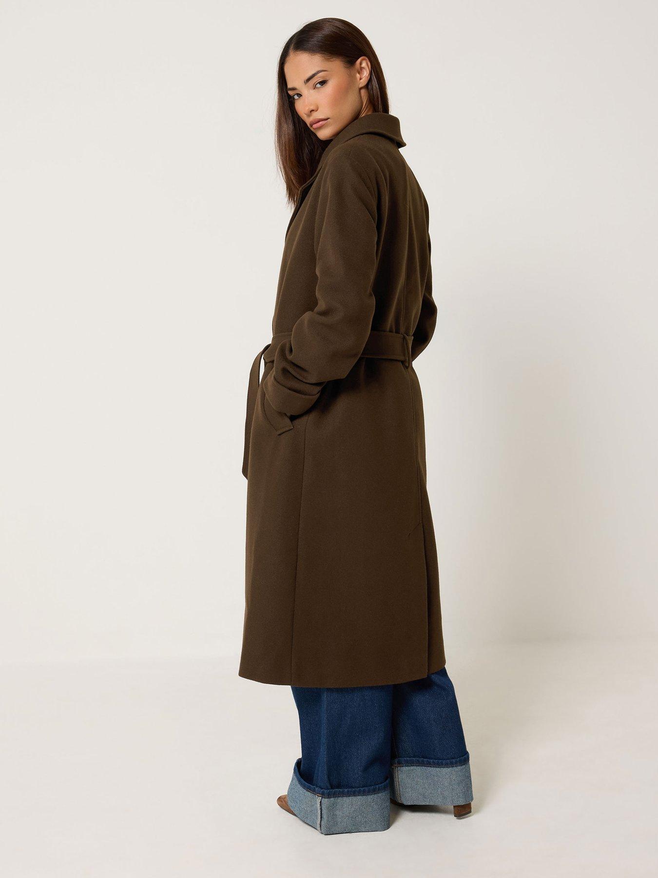 Image 2 of 4 of PixieGirl Petite Wrap Belt Coat