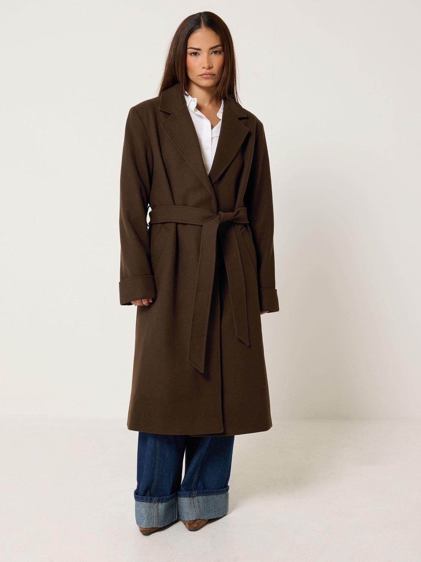 Image 3 of 4 of PixieGirl Petite Wrap Belt Coat