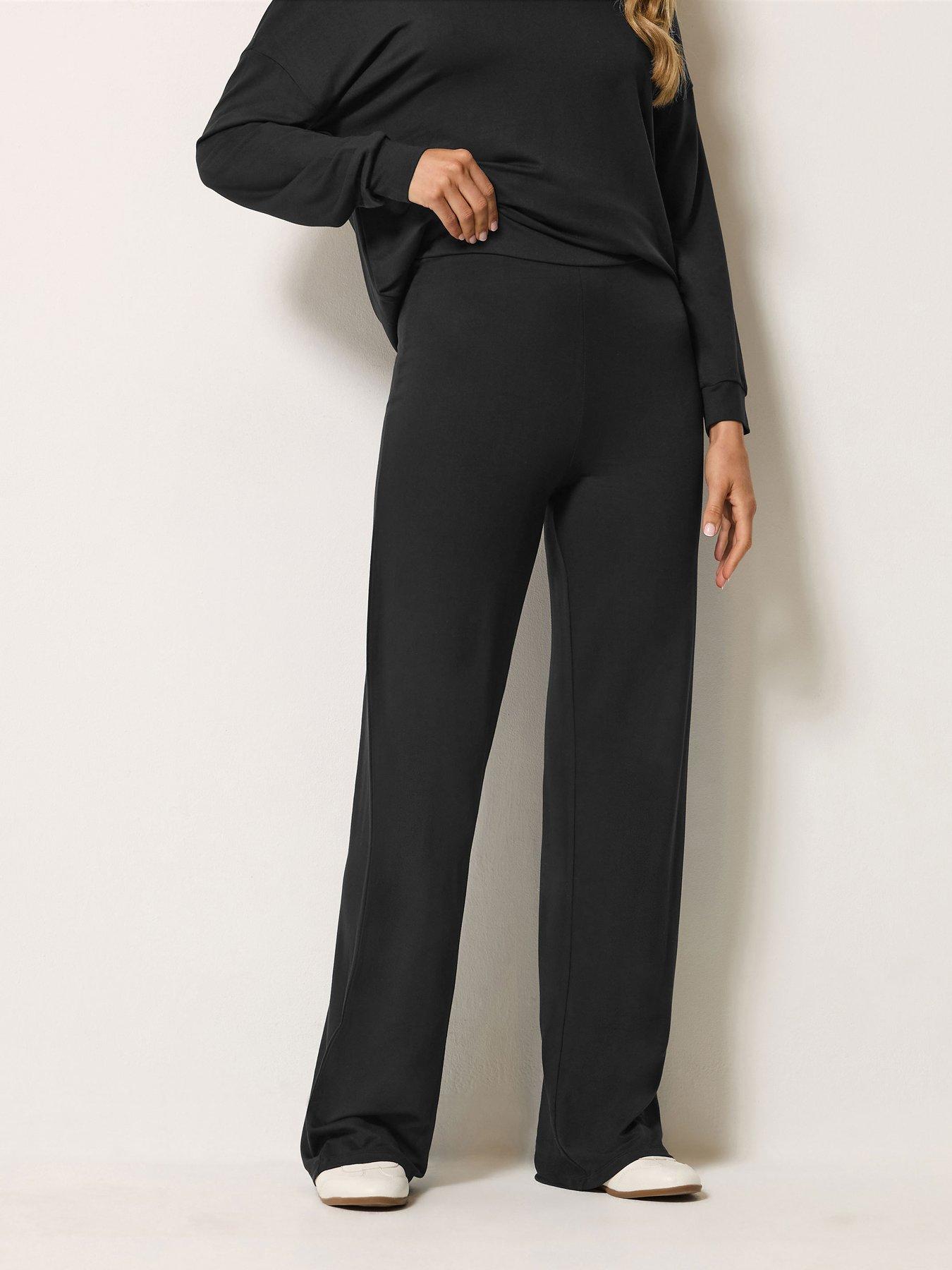 Image 1 of 4 of Long Tall Sally Tall Loopback Wide Leg Trouser