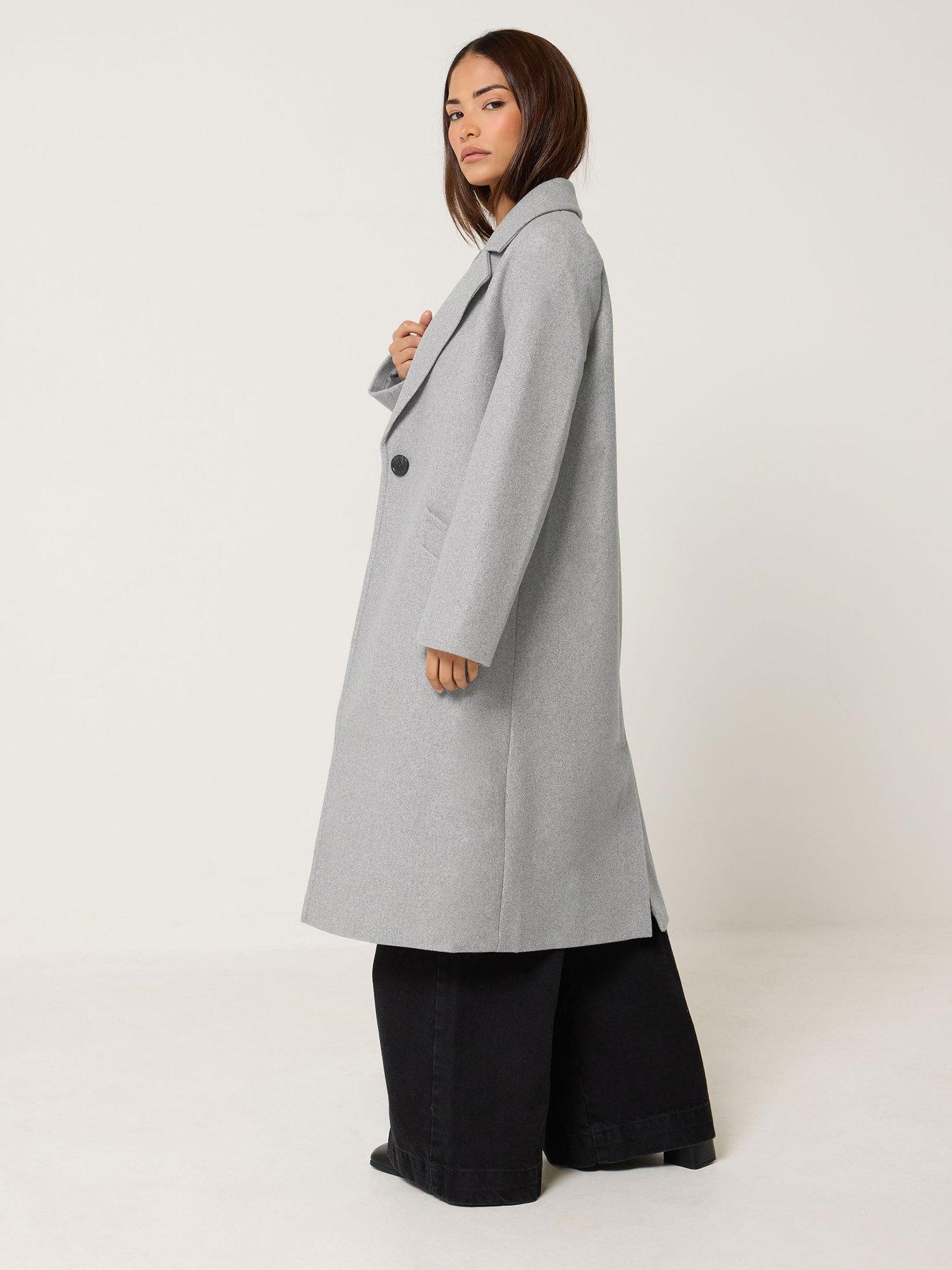 Image 2 of 4 of PixieGirl Petite Longline City Coat